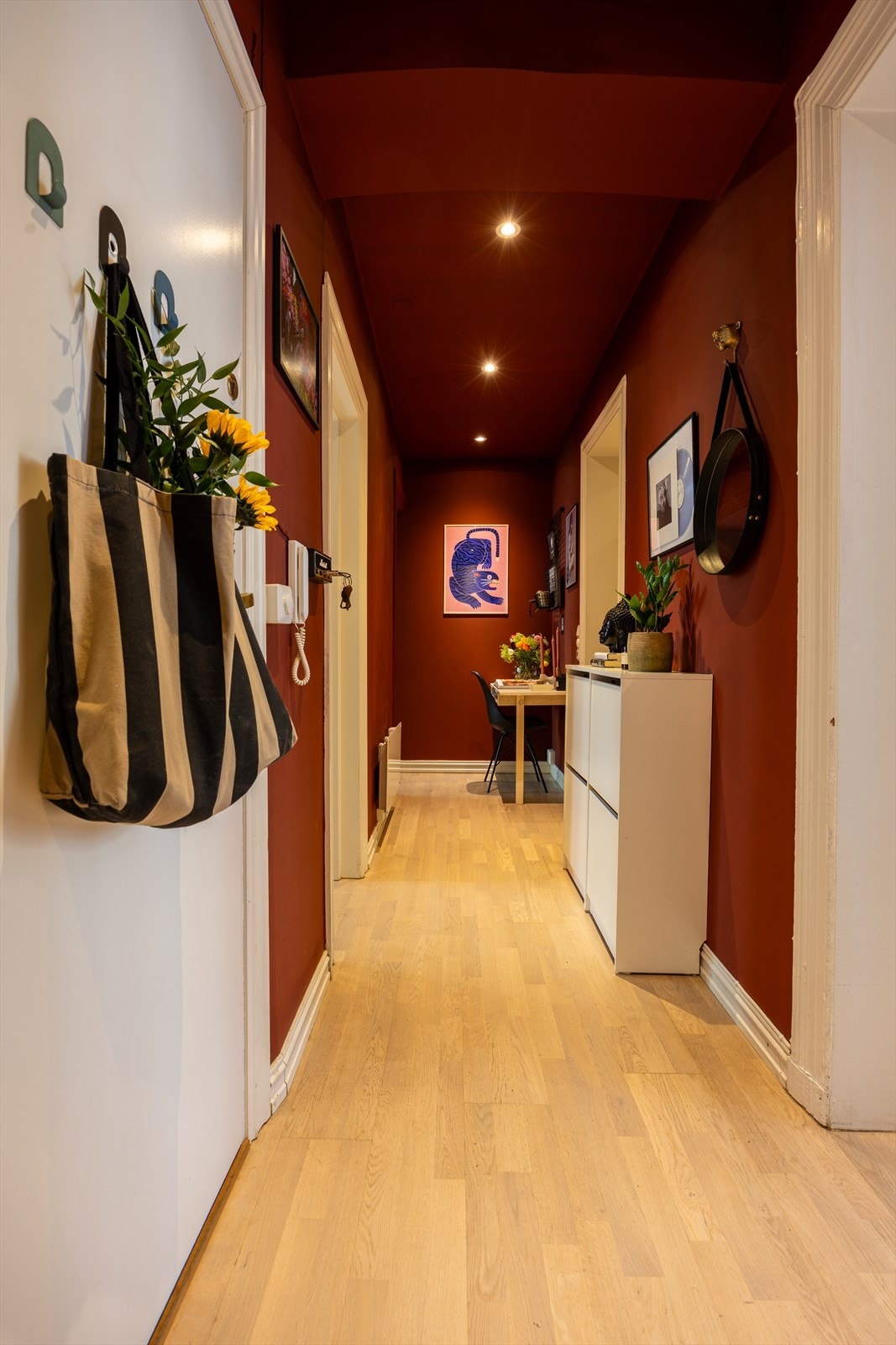 Entré/gang med god adkomst til boligens øvrige rom Galleribilde