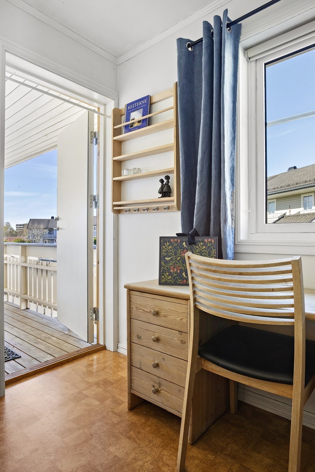 Dette soverommet har egen utgangsdør. Galleribilde