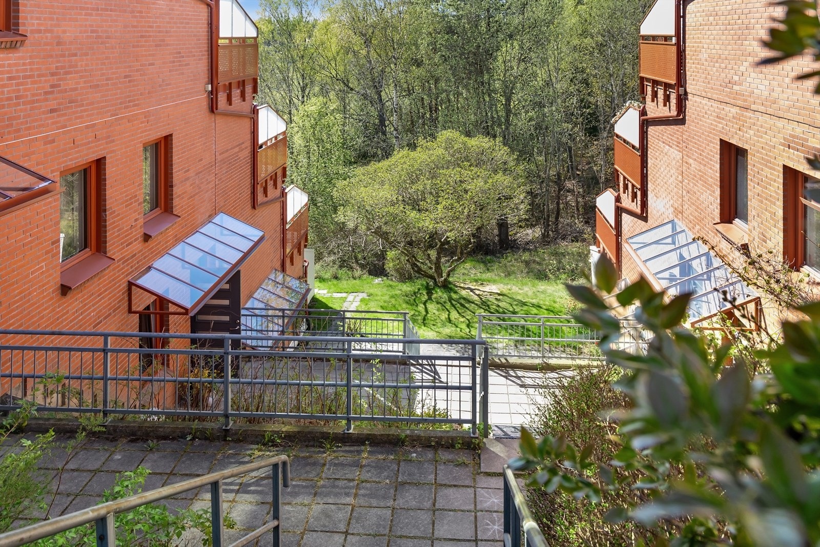 Leiligheten har adkomst via trapp. Galleribilde