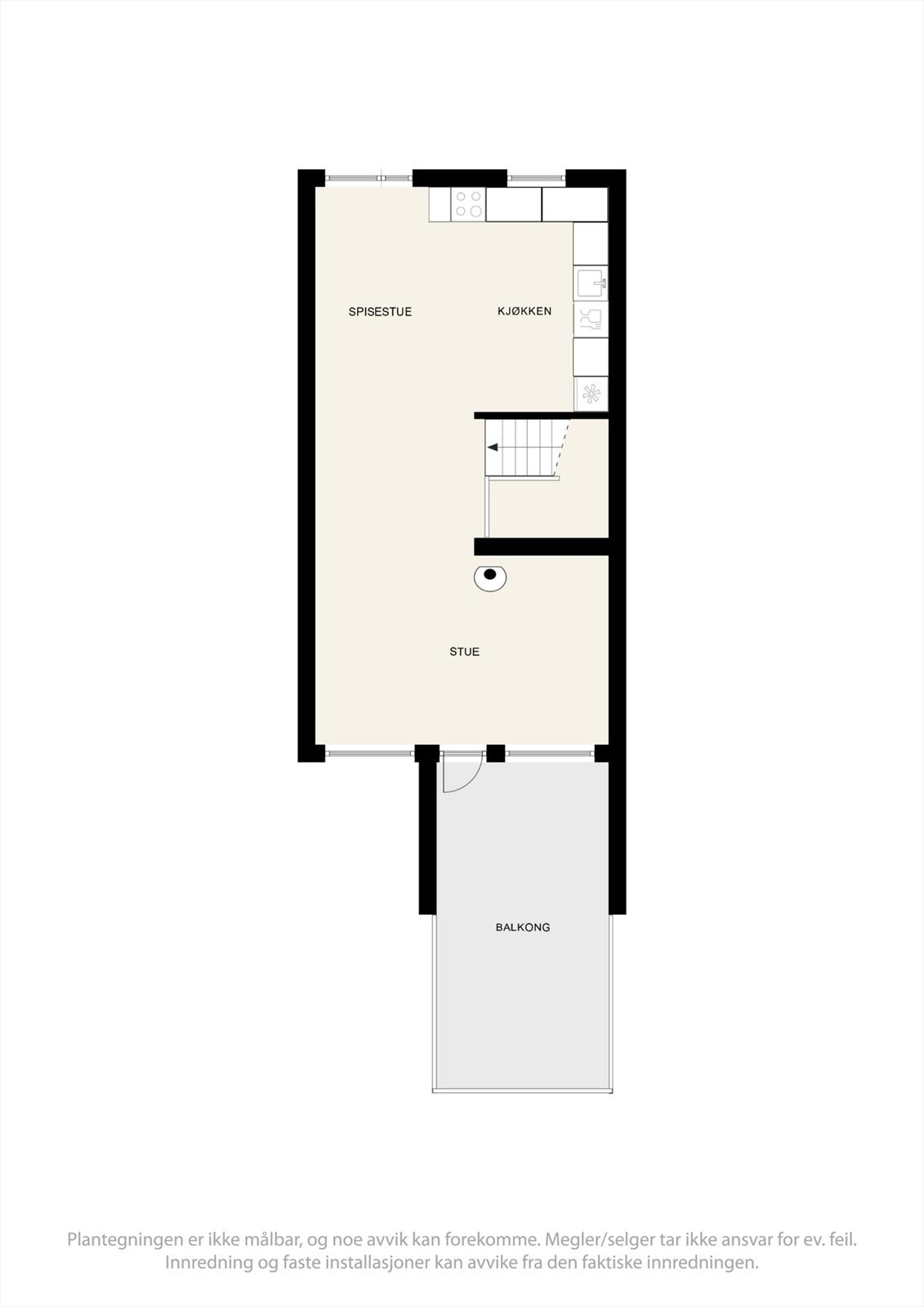 Plantegning 2. etasje Galleribilde
