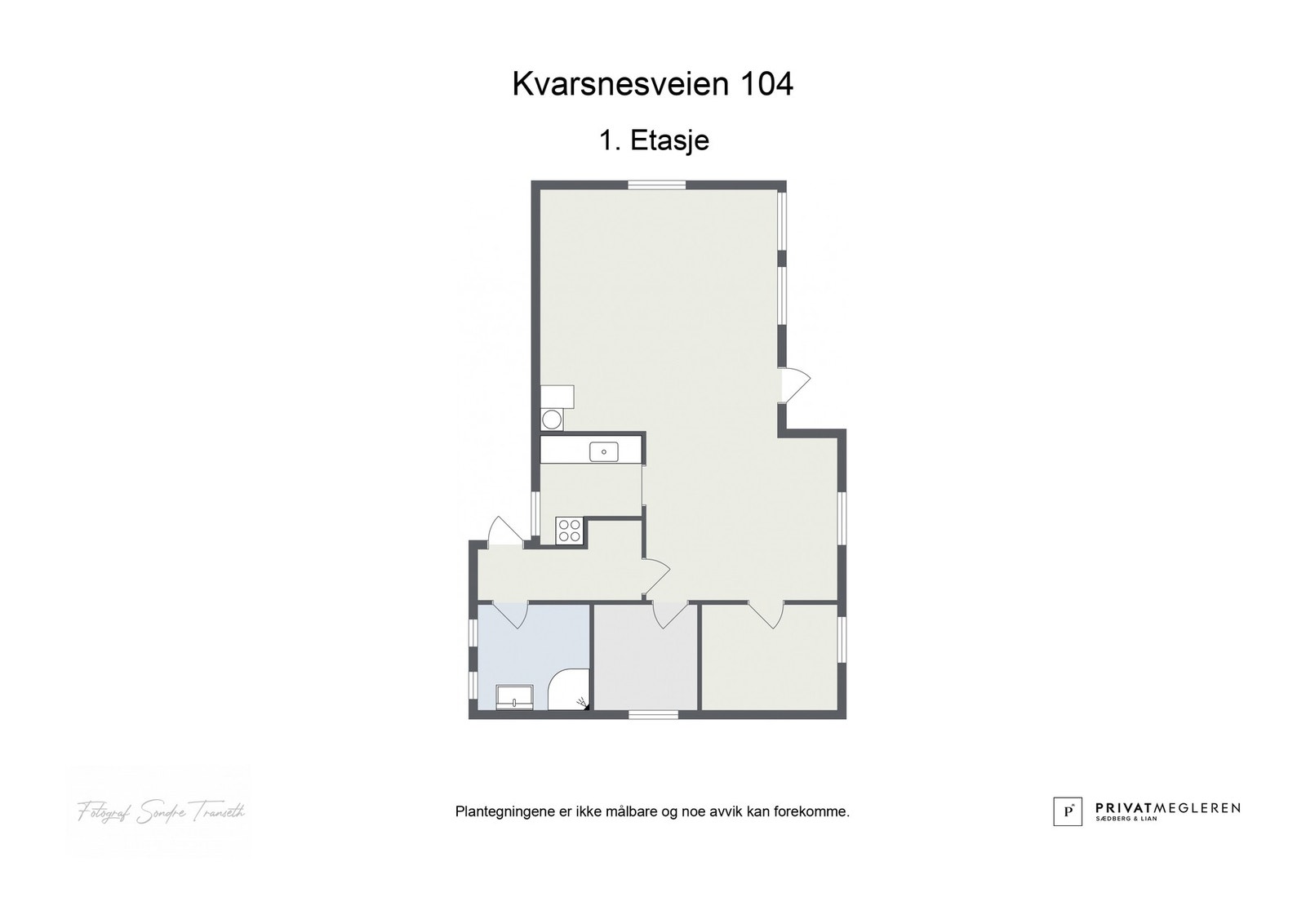 Plantegning - laget av fotograf Galleribilde