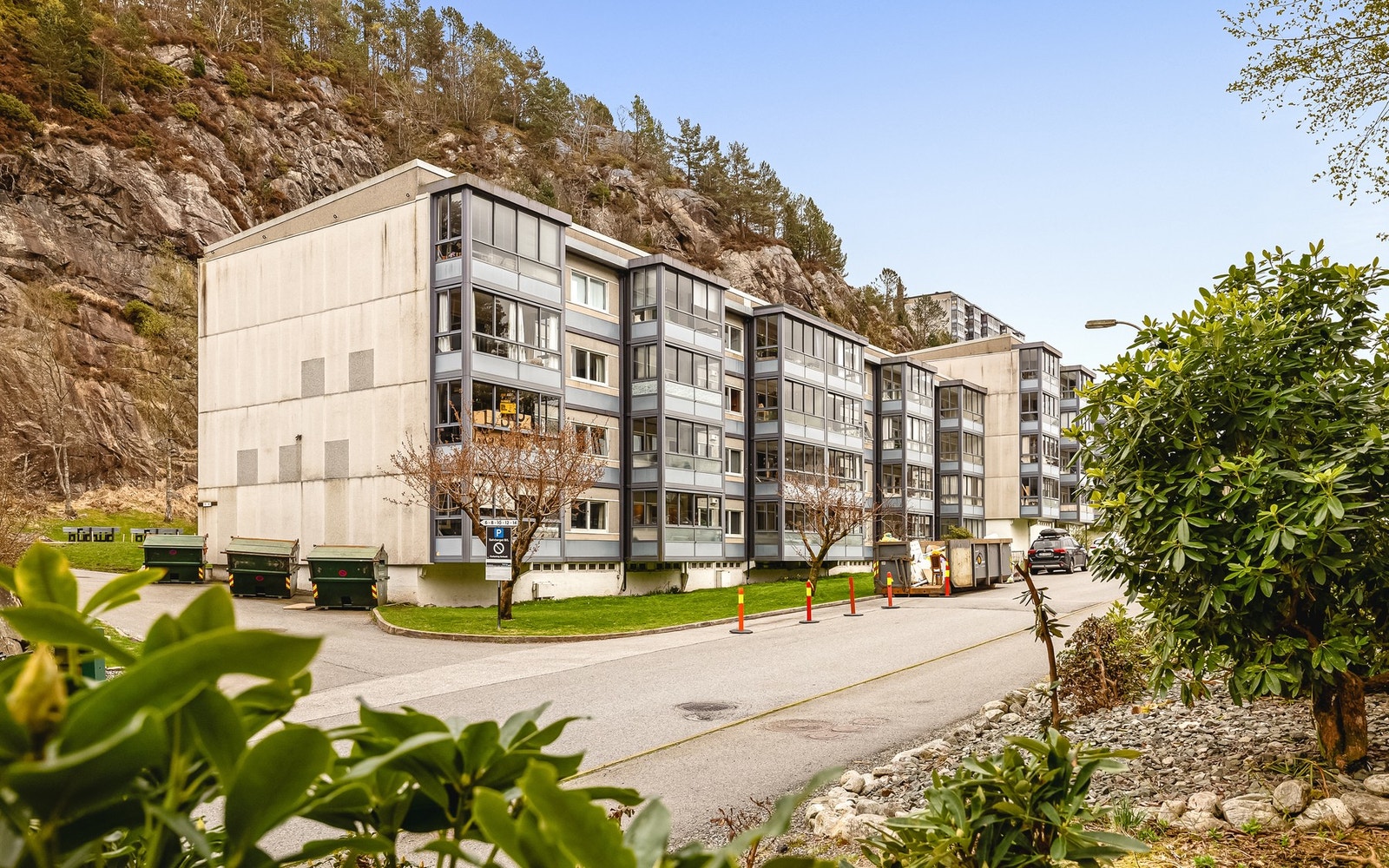 Borrettslaget består av 279 andeler og 13 bygninger Galleribilde
