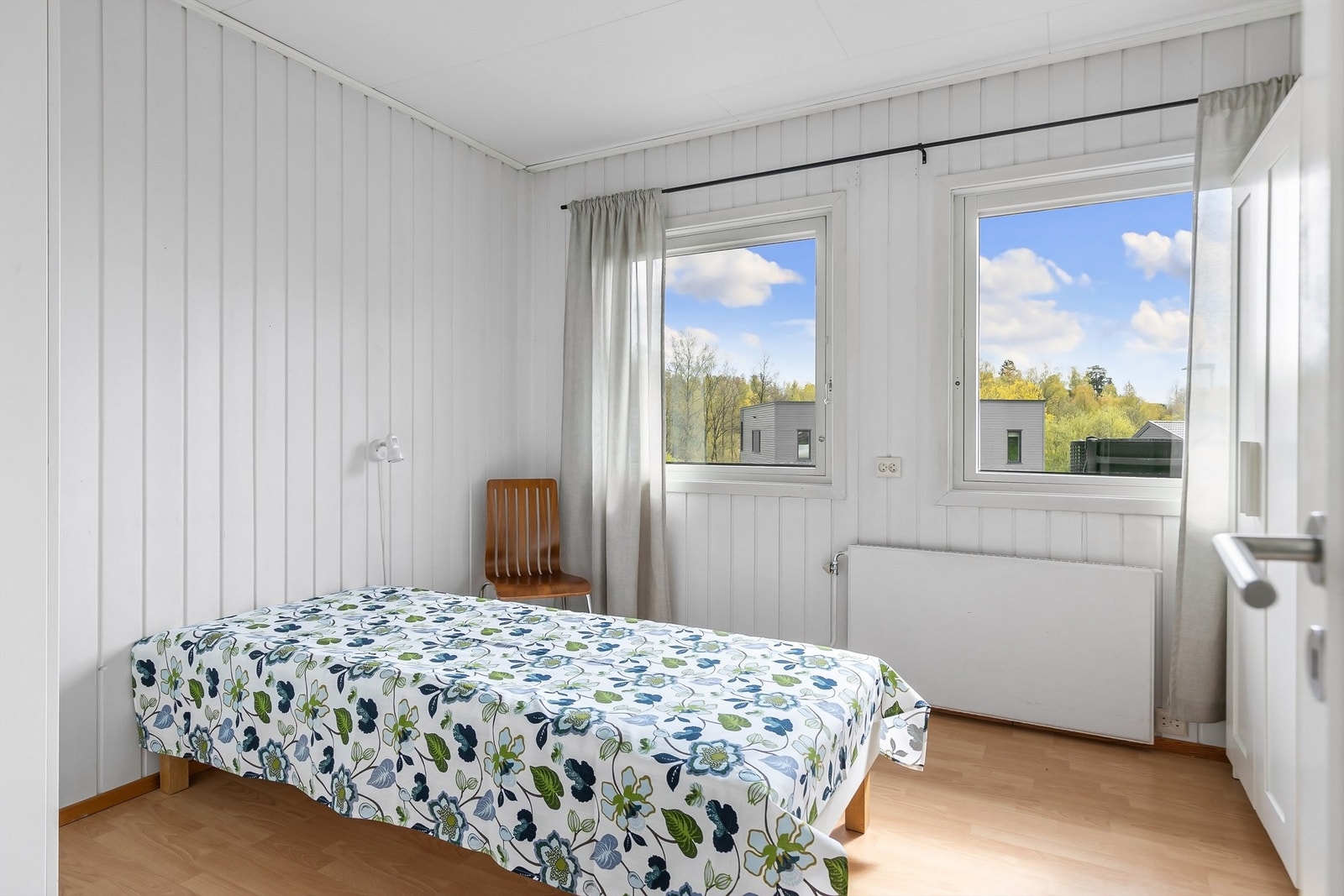 I første etasje er det hele fire soverom Galleribilde