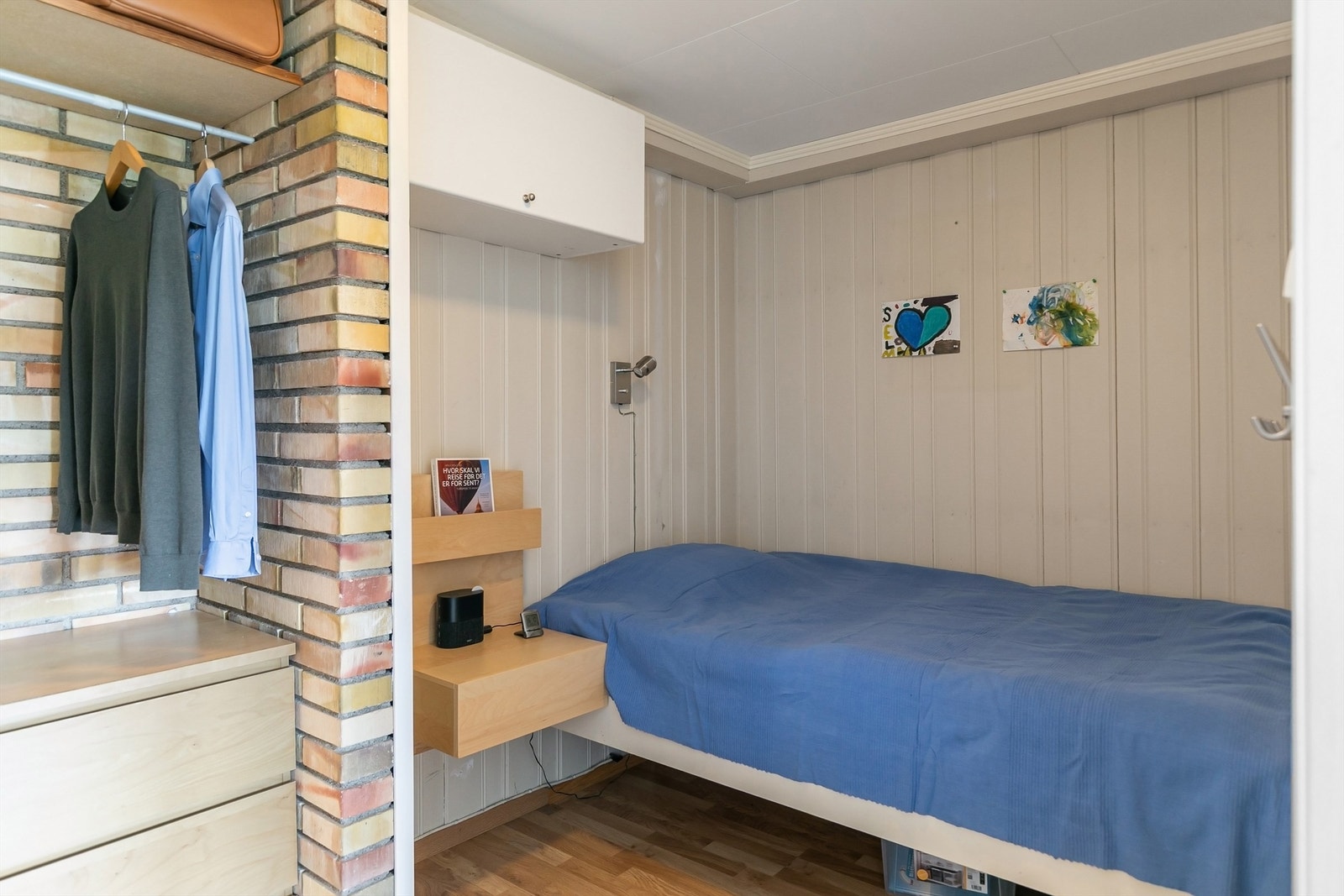 Sovealkove i hybel Galleribilde