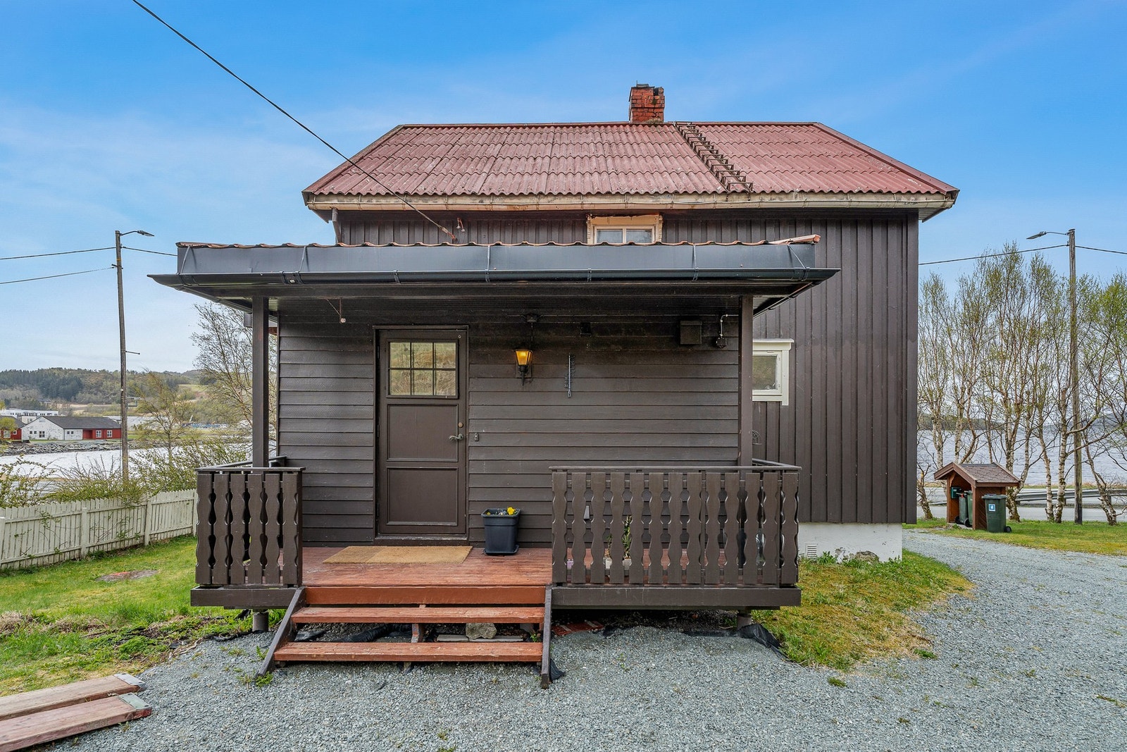 Fasade/inngang Galleribilde