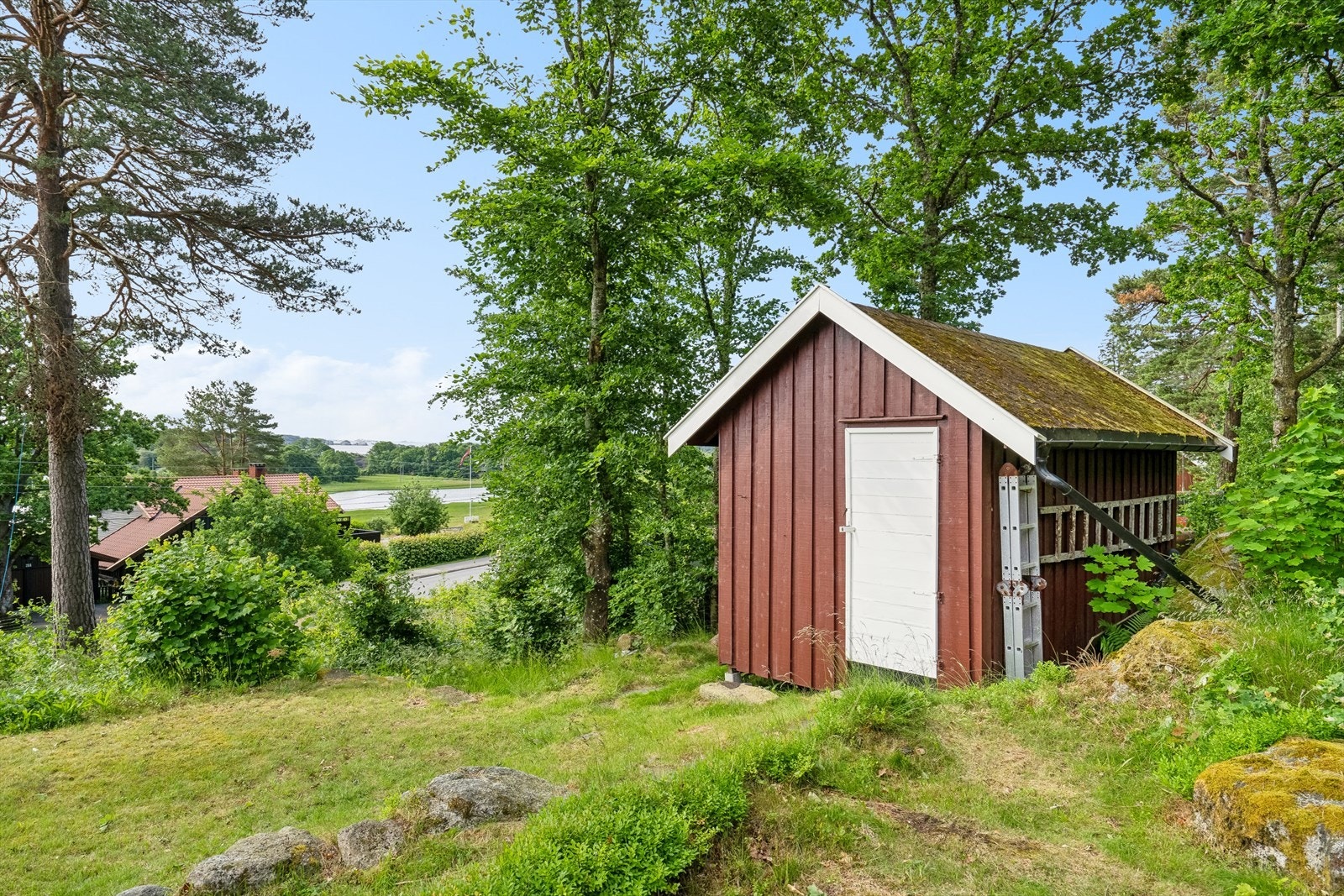 Praktisk uthus for lagring Galleribilde