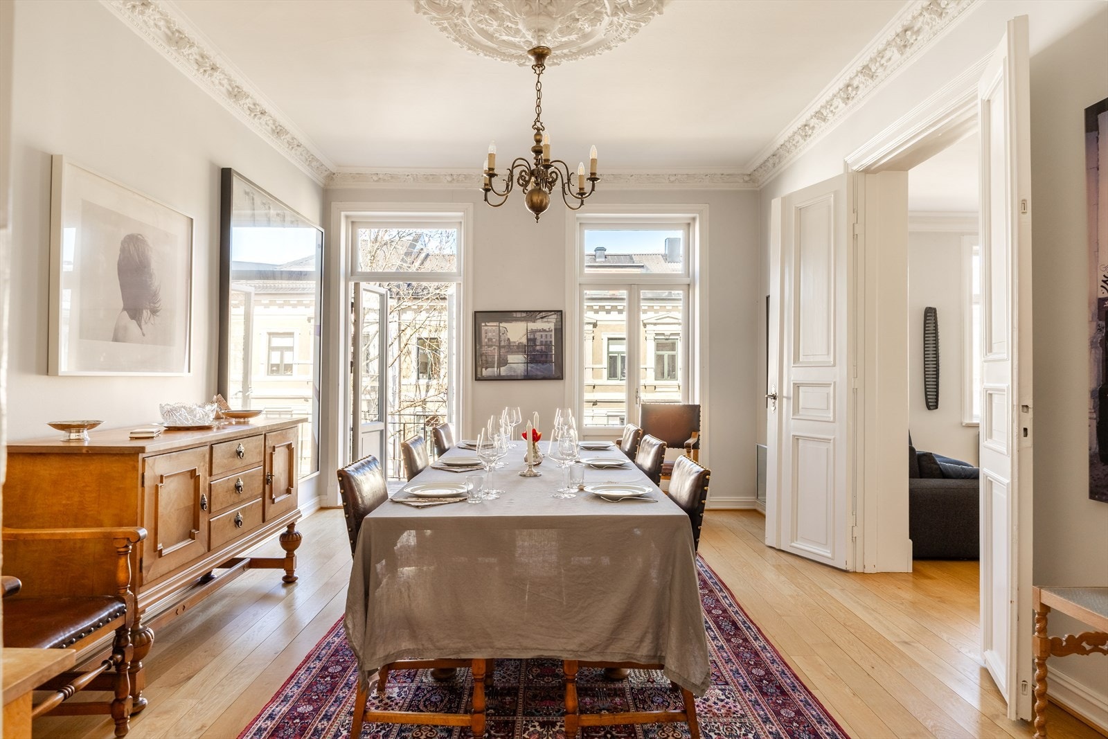 Den perfekte leiligheten for sammenkomster og familiearrangementer. Galleribilde