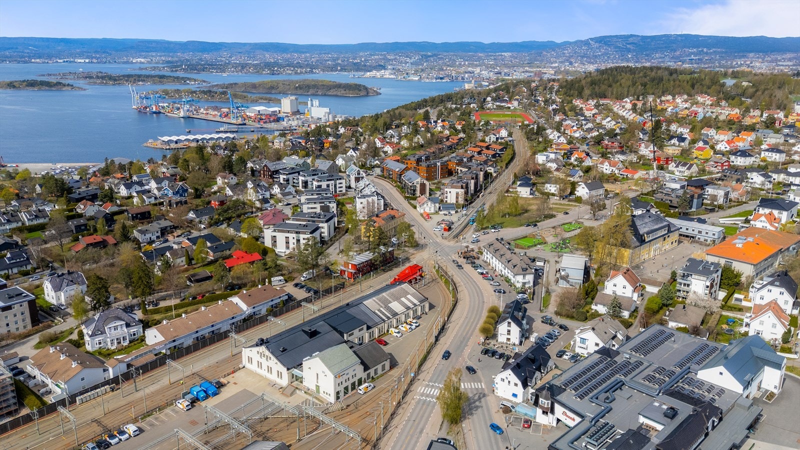 Med nærhet til både sentrum og marka, er dette en attraktiv beliggenhet. Galleribilde
