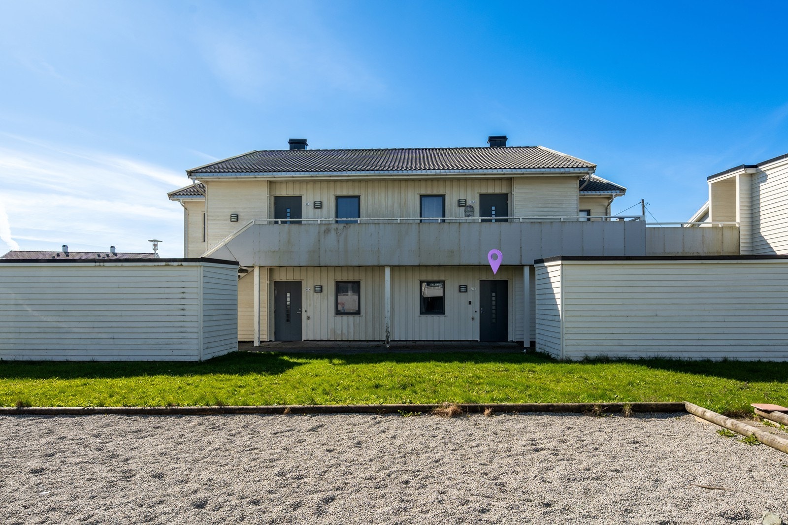 Livsløpstandard med alt på ett plan Galleribilde