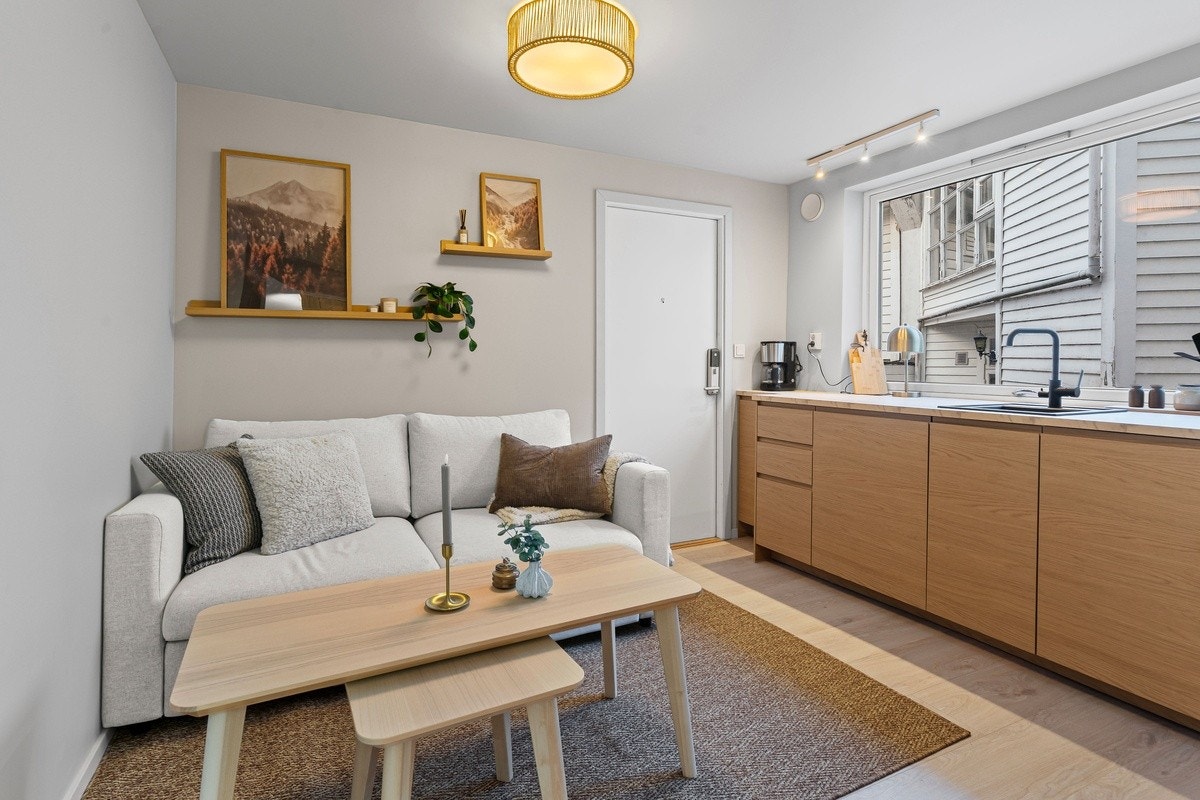 Stue/kjøkken Galleribilde