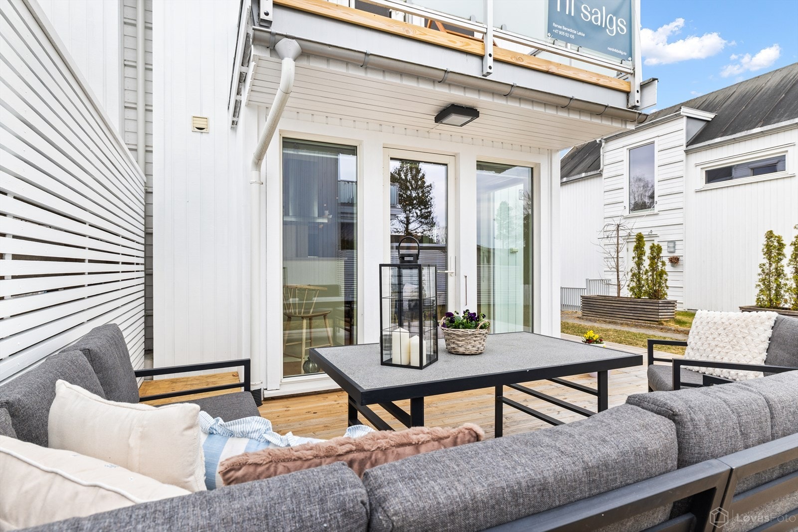 Her kan sene sommerkvelder nytes. Galleribilde