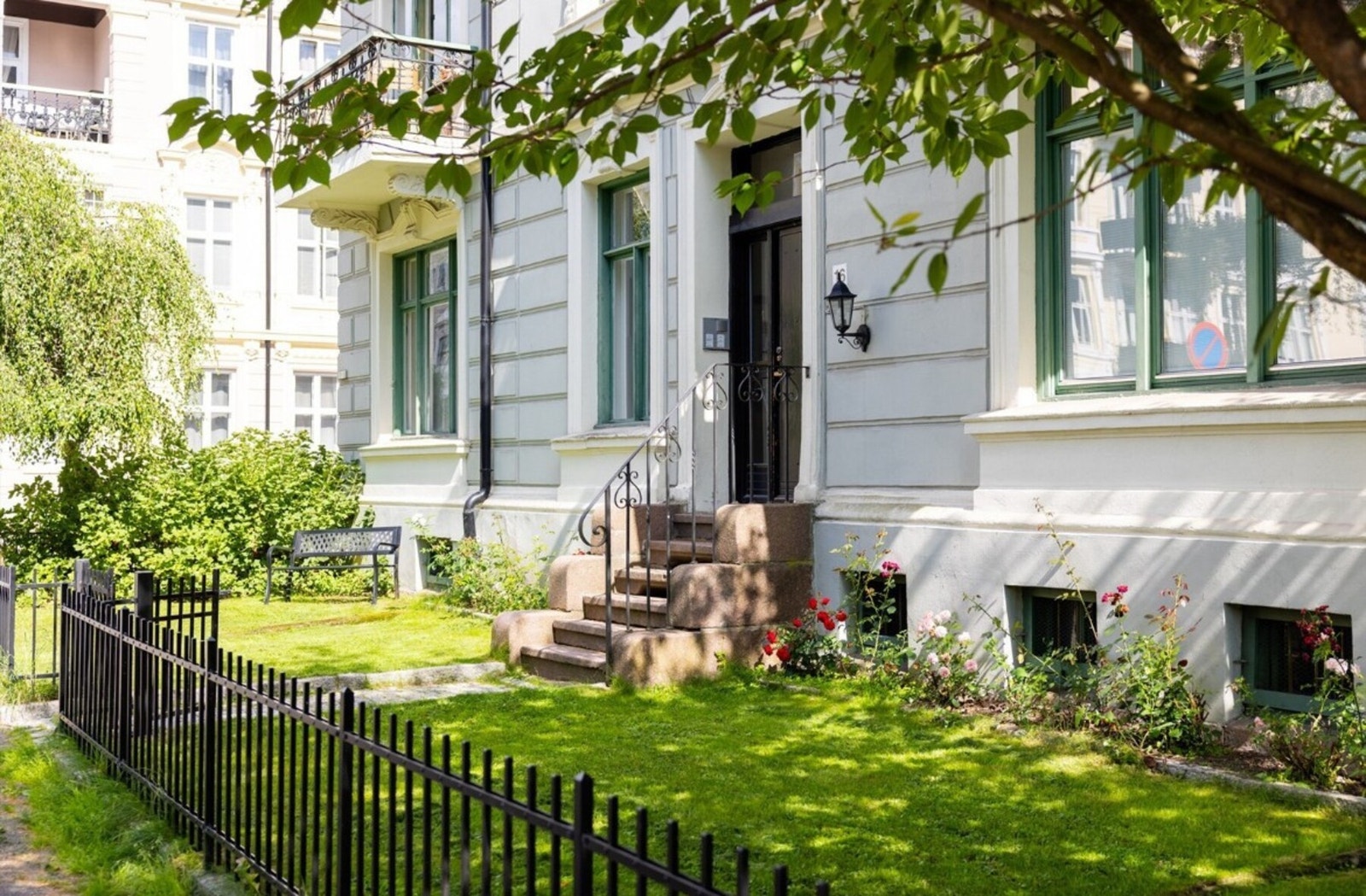Leiligheten har en attraktiv beliggenhet på Majorstuen, rett ved Frognerparken Galleribilde