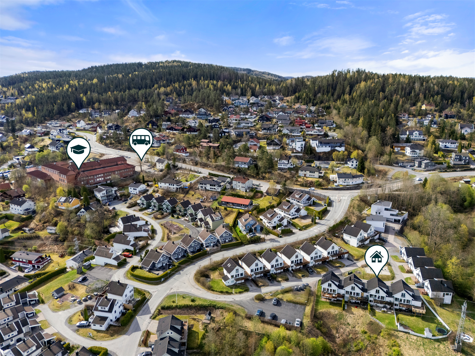 Dagligvarehandelen kan du gjøre på Kiwi Slynga, Coop Extra Rælingen, eller Joker Rælingen. Galleribilde