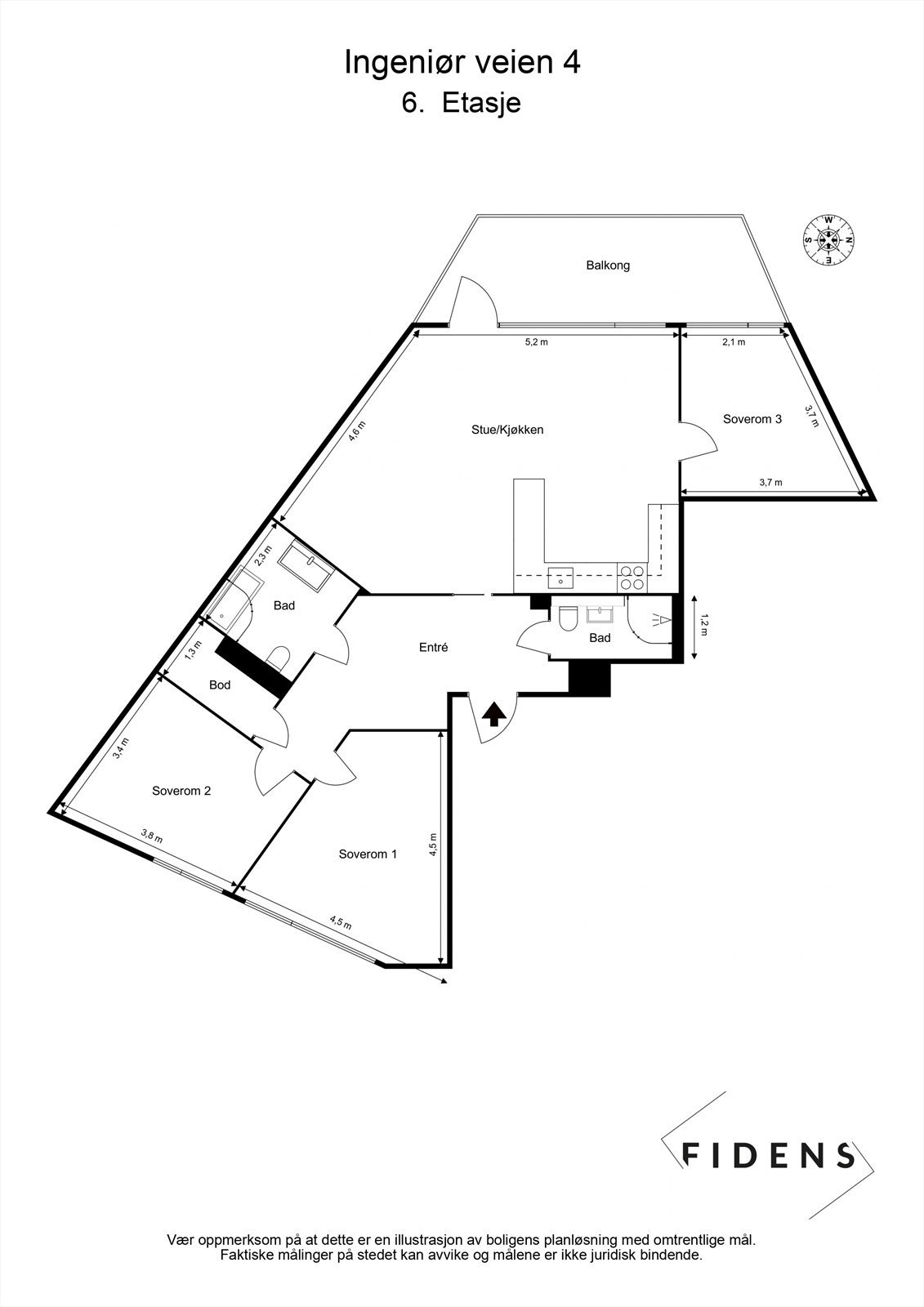 Ingeniør veien 4 - 2D - 6. Etasje - Letterhead (1).jpg Galleribilde