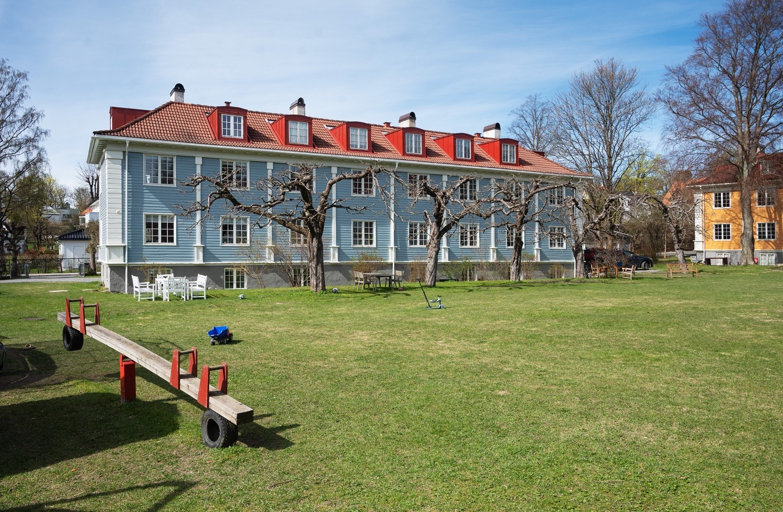 Svært barnevennlig fellesområde Galleribilde