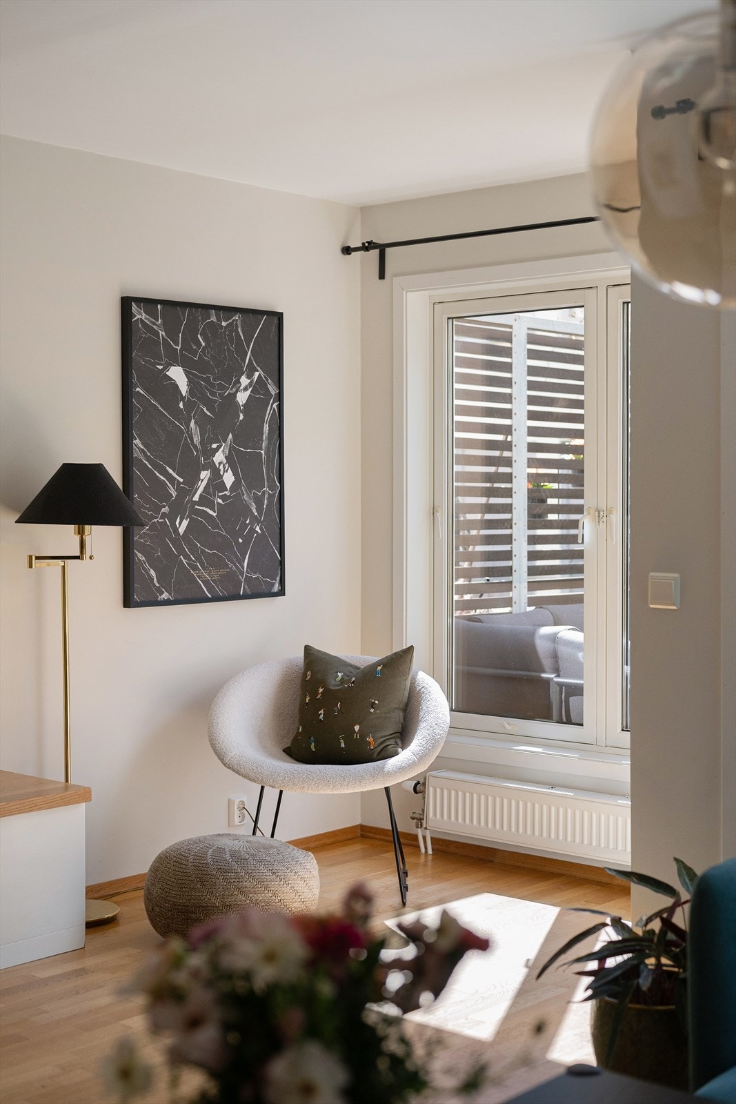 Parkett på gulv Galleribilde