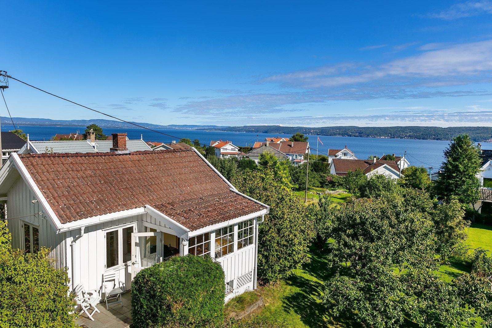 Sommerhytte på 27 kvm med stue og allrom. Galleribilde