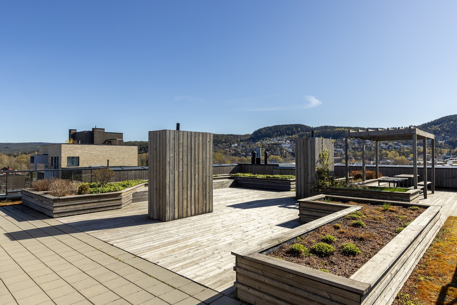 Takterrasse Galleribilde