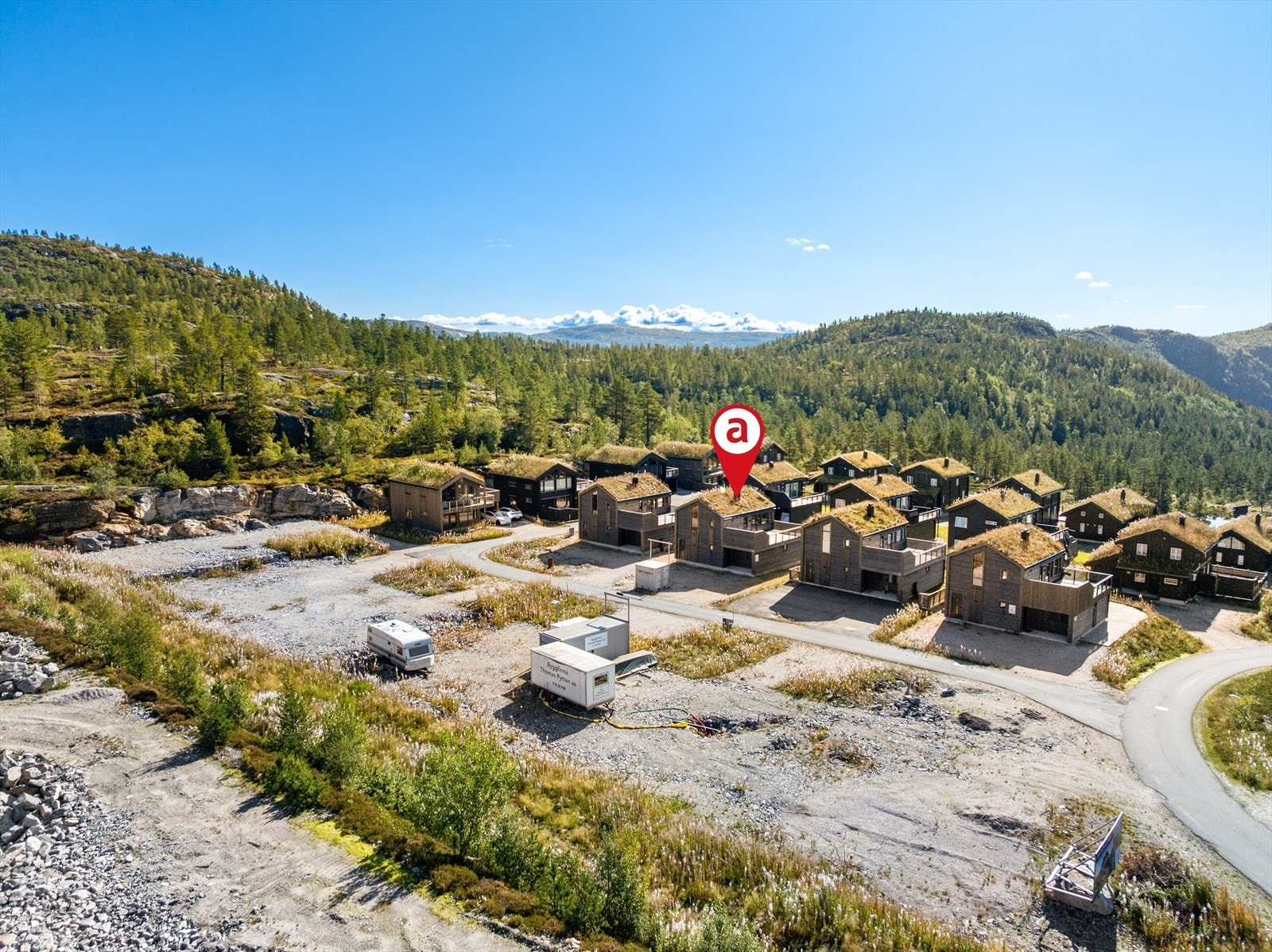 Moderne og hyggelig hyttefelt Galleribilde