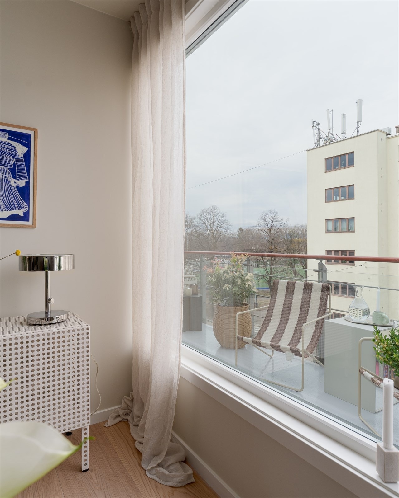 Flott utsyn mor Frognerparken Galleribilde