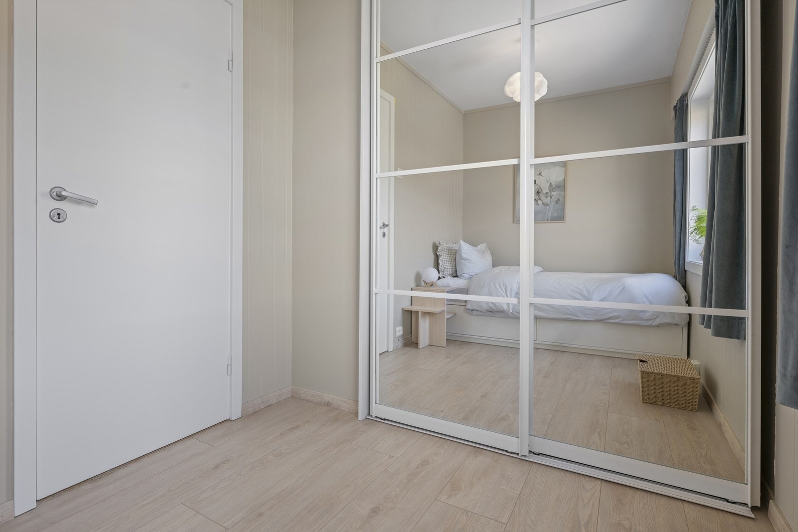 Det minste soverommet egner seg godt som barnerom, gjesterom eller kontor. Galleribilde