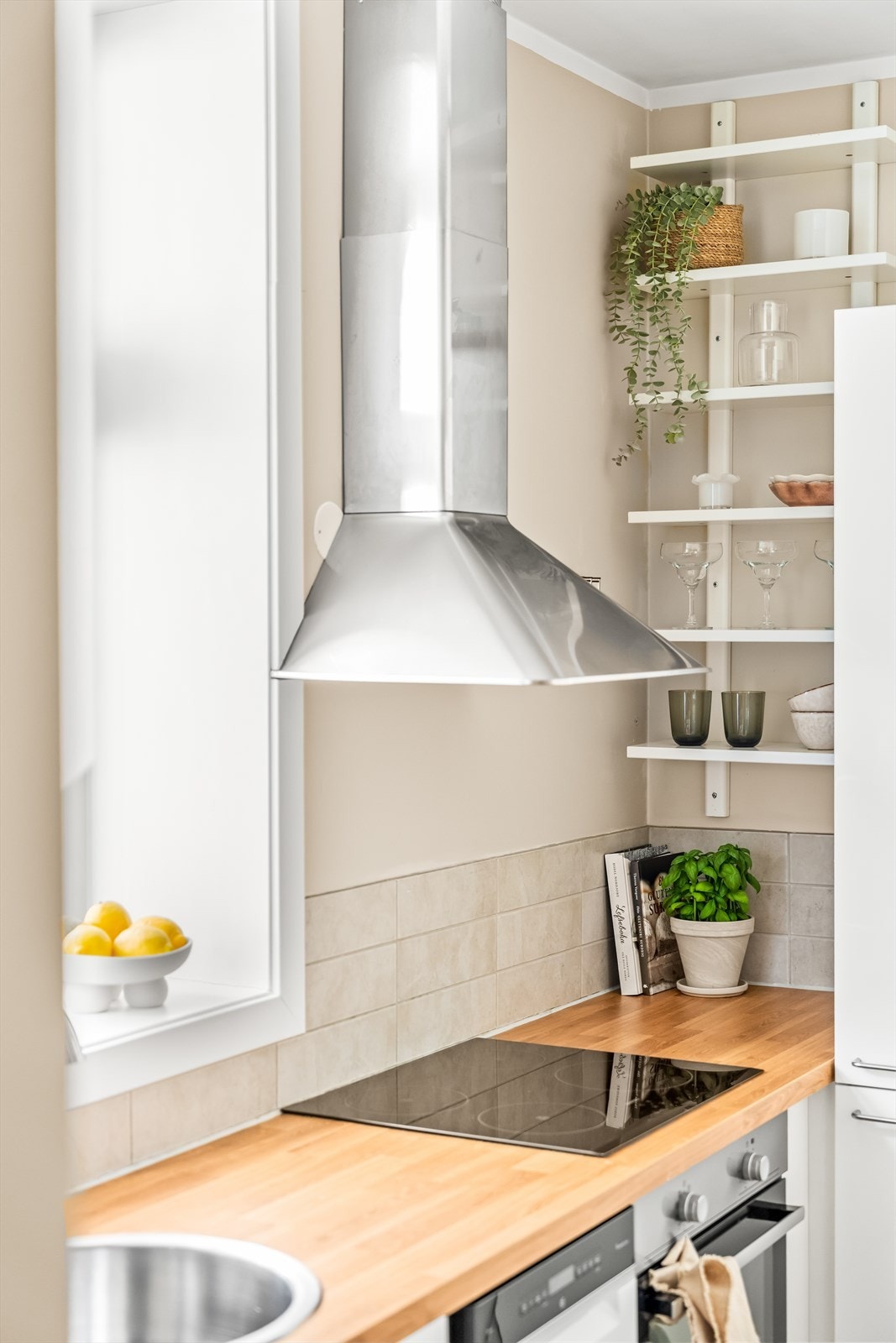 I tillegg er det tilkoblet ventilator over platetoppen. Galleribilde