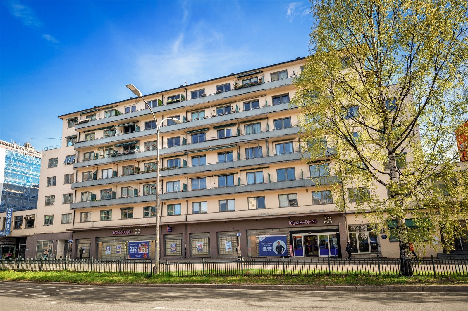 Sørkedalsveien 1A har en sentral beliggenhet på Majorstuen, et av Oslos mest ettertraktede og sentrale boligområder Galleribilde