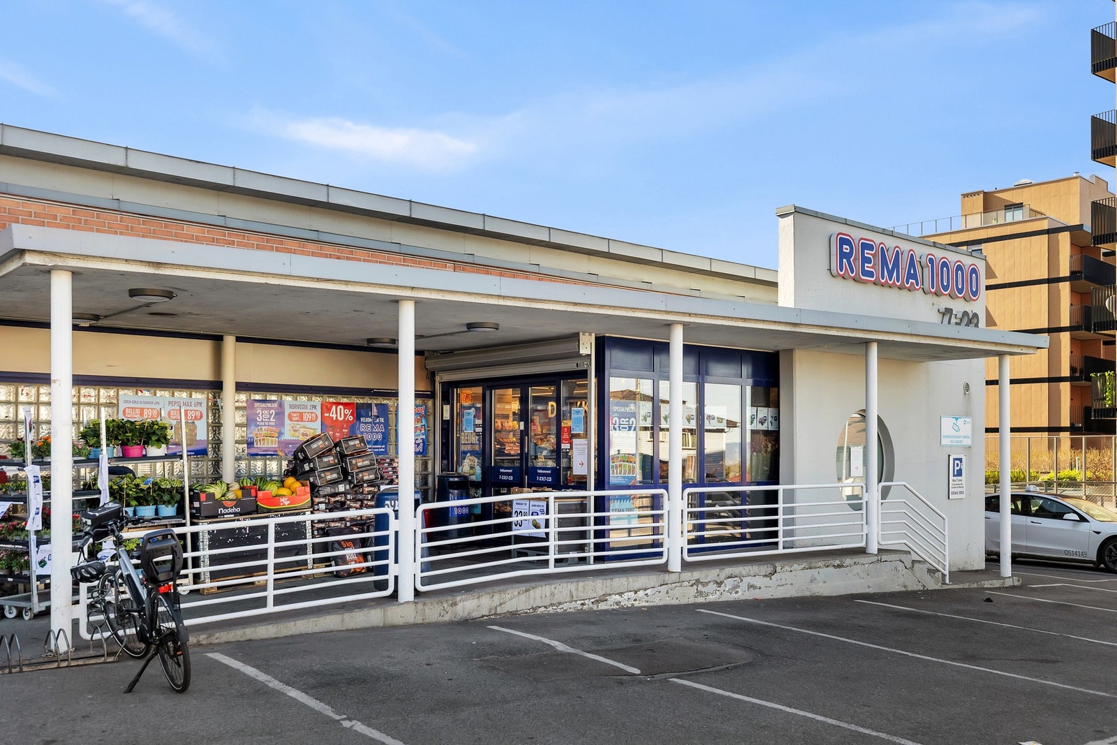 Rema 1000 kort vei fra boligen Galleribilde
