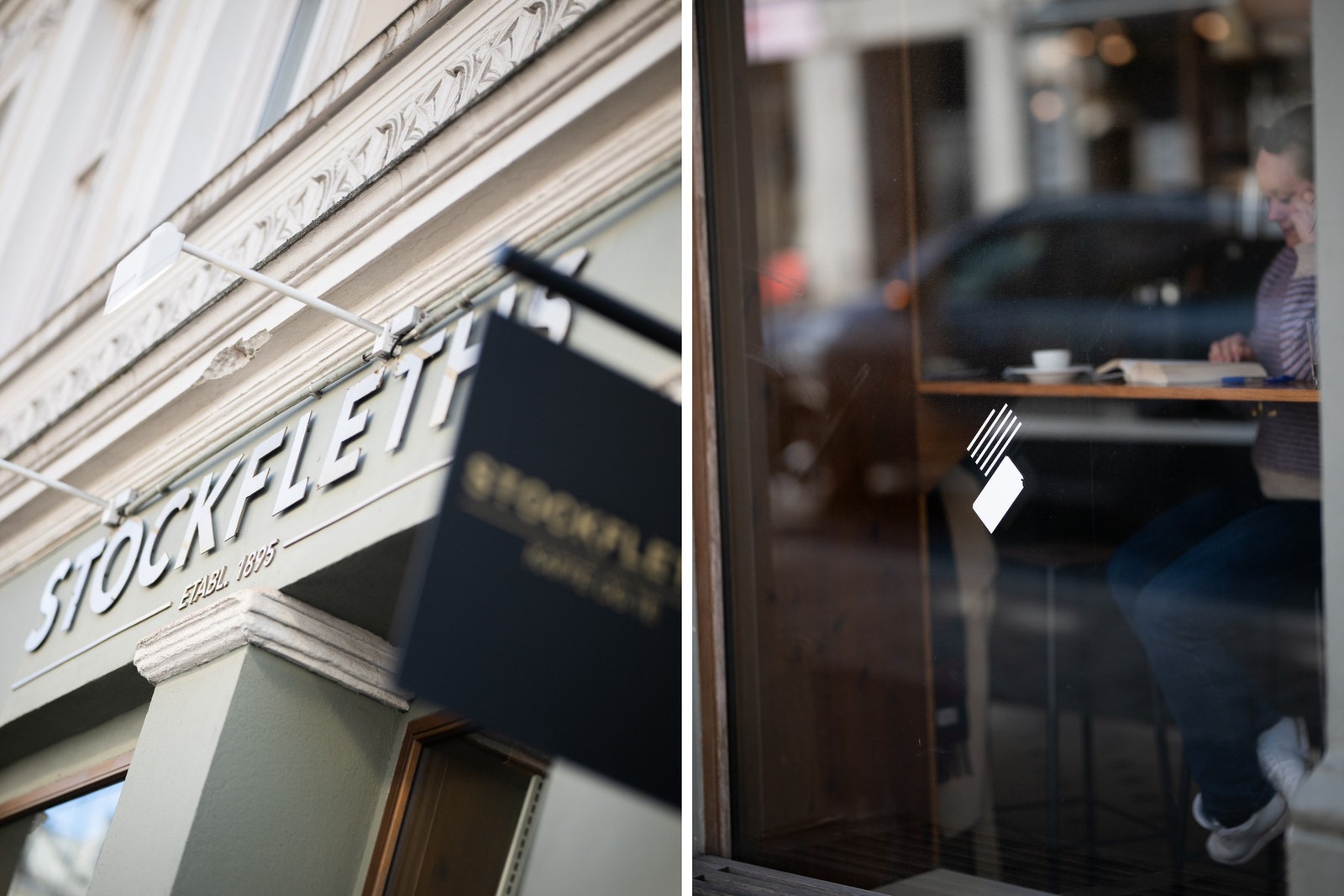 Stockfleth`s - populær kaffebar kun et steinkast unna. Galleribilde