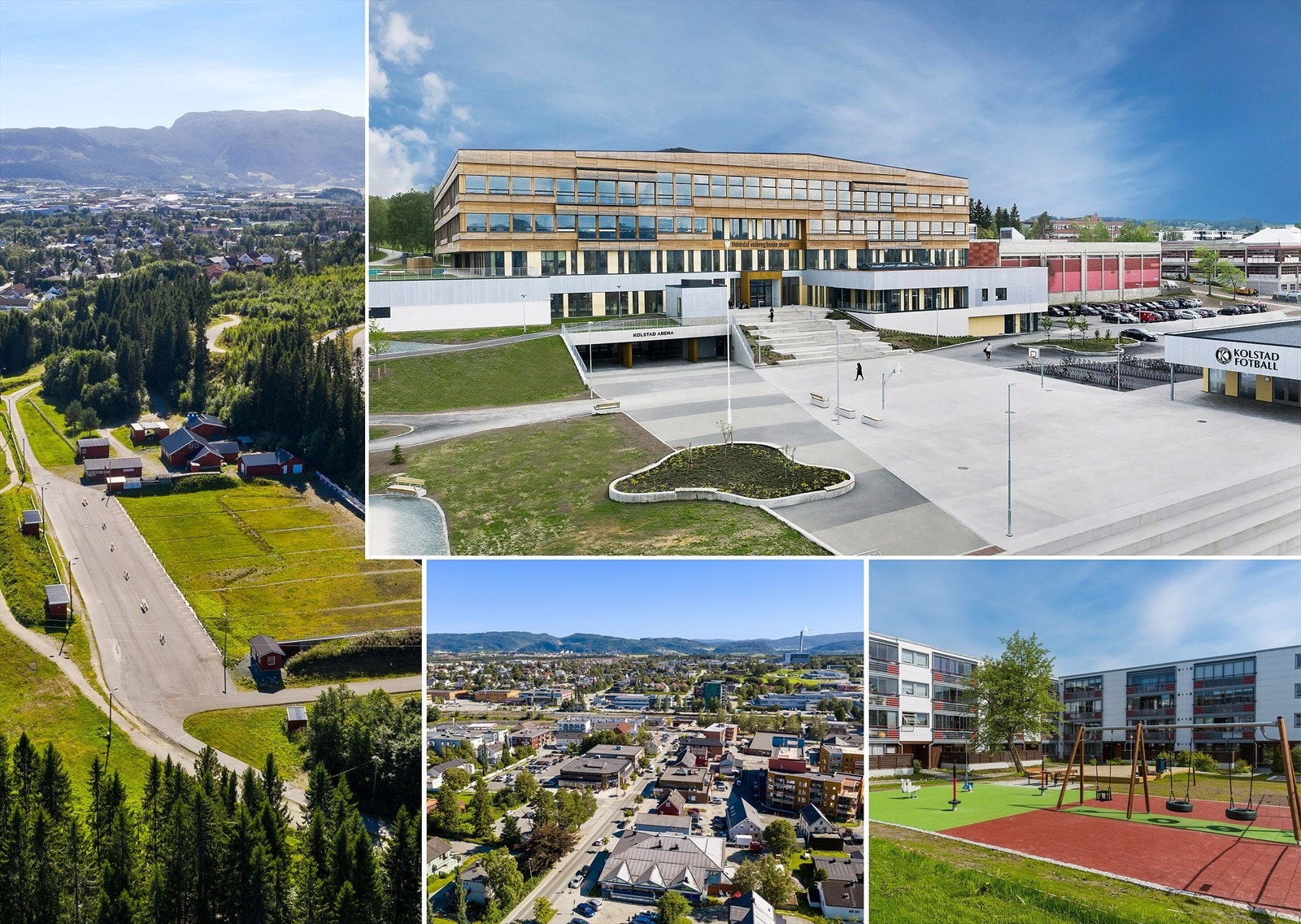 Nærhet til Heimdal Vgs. og bydelens nye storstue Kolstadhallen, Heimdal sentrum og Saupstad skisenter. Galleribilde