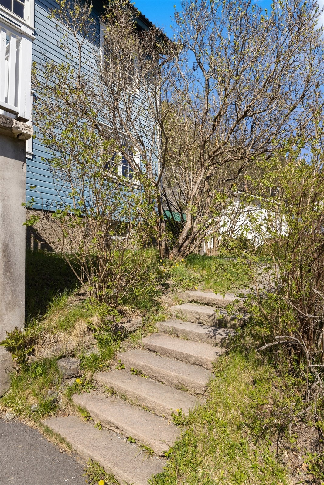 Utvendig trapp i betong. Galleribilde