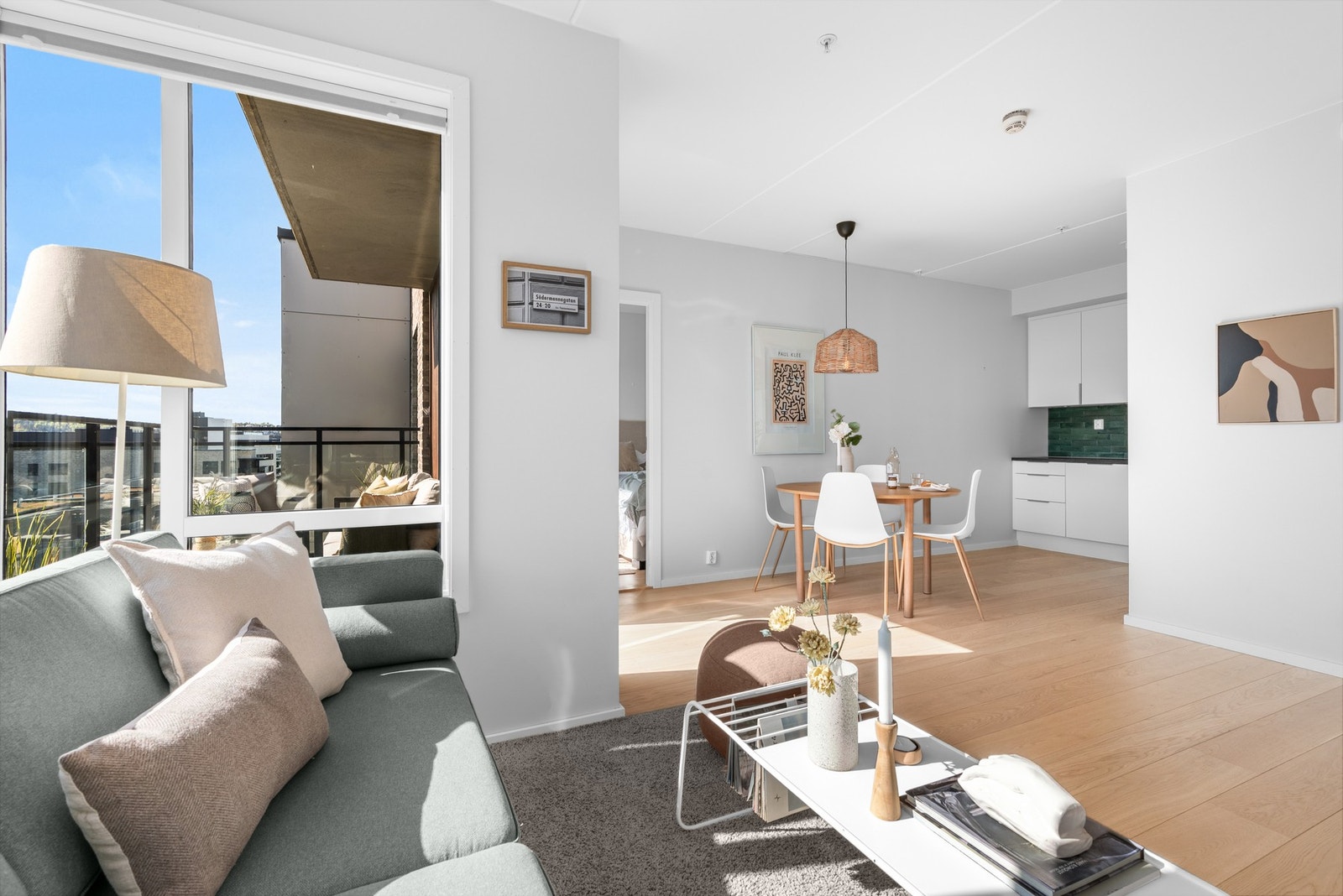 Leiligheten har en smart og arealeffektiv planløsning, hvor alle rom har gode størrelser og funksjonelle løsninger. Galleribilde