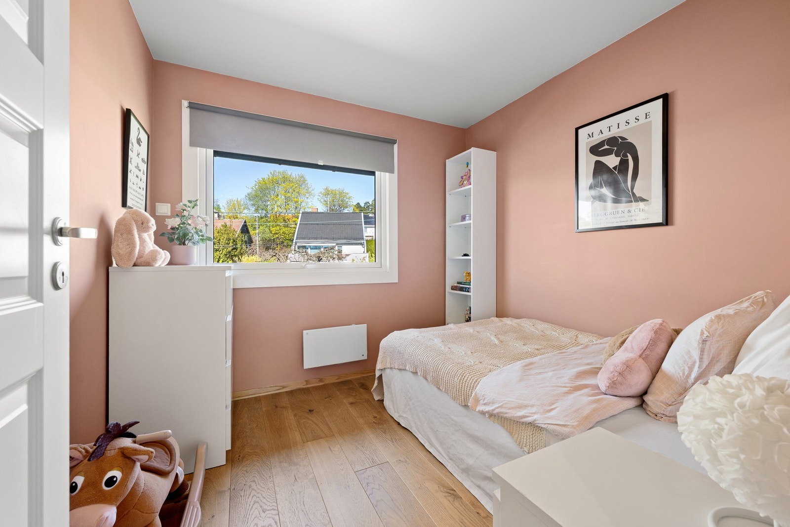 Soverom 3. Egner seg godt som barnerom, gjesterom eller hjemmekontor. Galleribilde