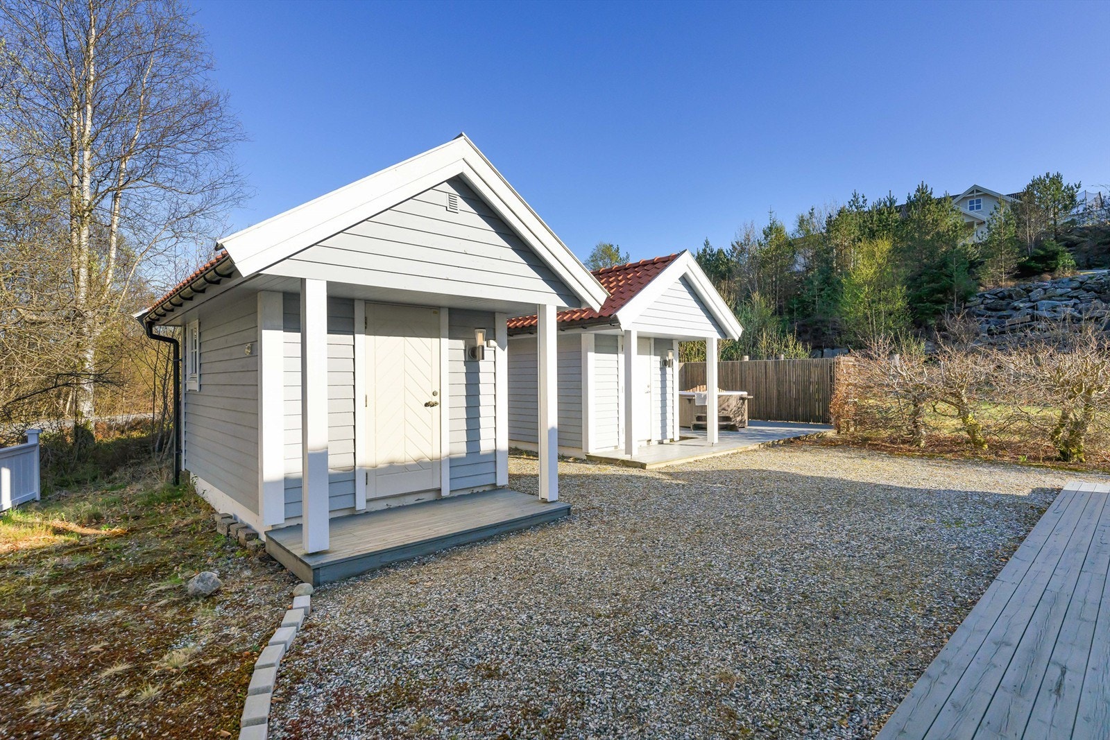 2 flotte annekser på tomten. Galleribilde