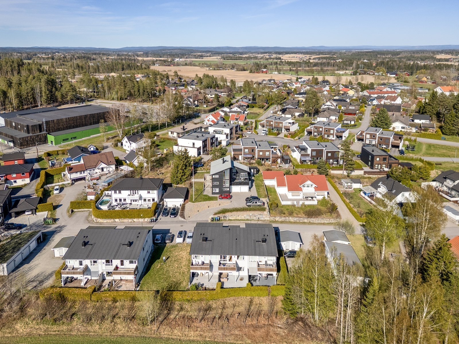 Dronefoto Galleribilde