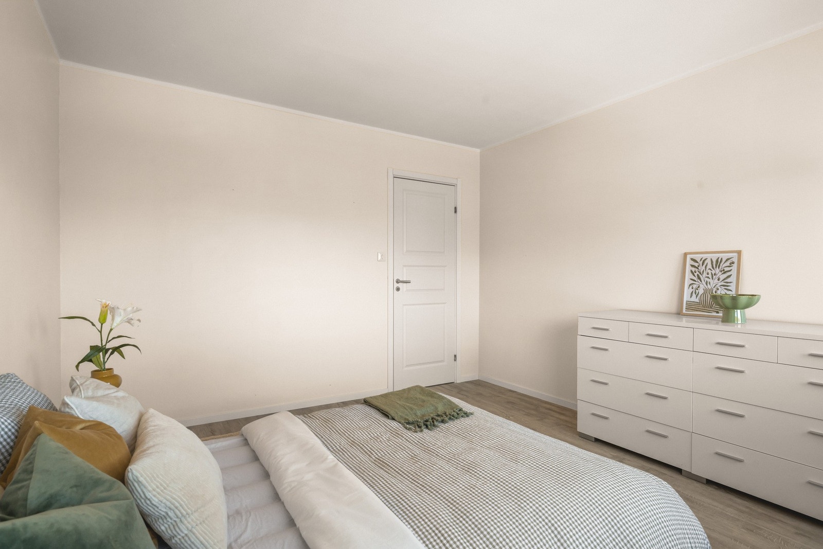 Her kan man innrede med dobbeltseng, garderobe, nattbord og annet ønsket møblement. Galleribilde