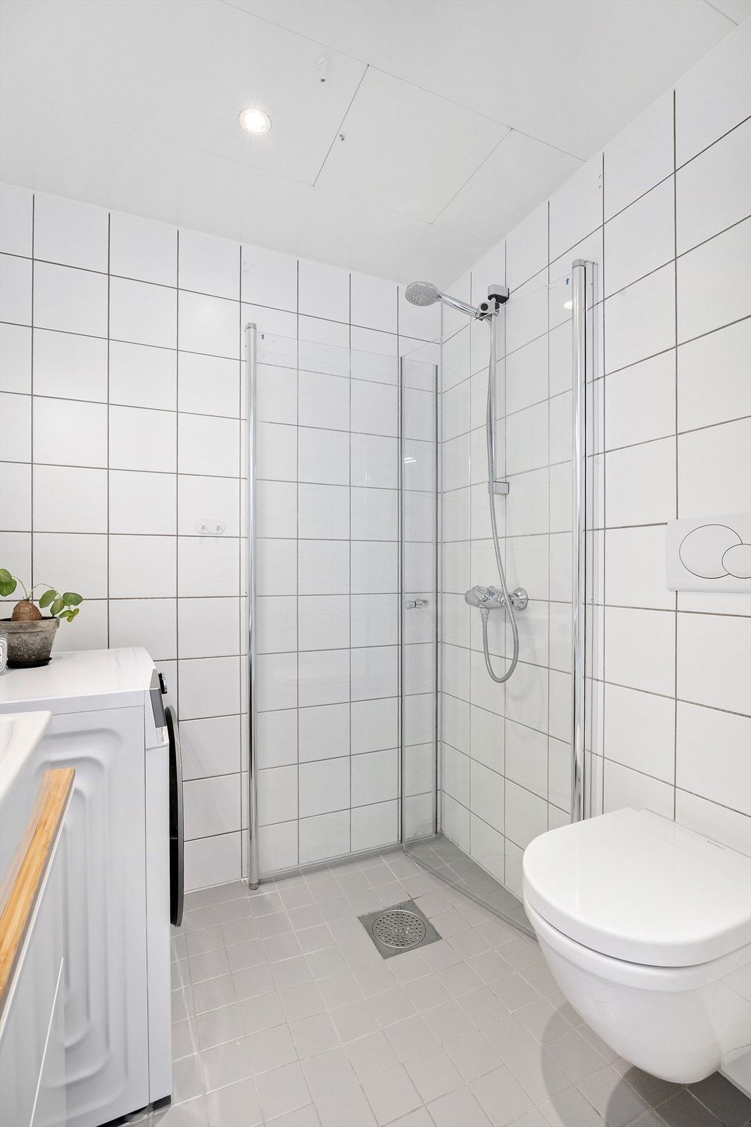 Det er videre opplegg for vaskemaskin. Galleribilde