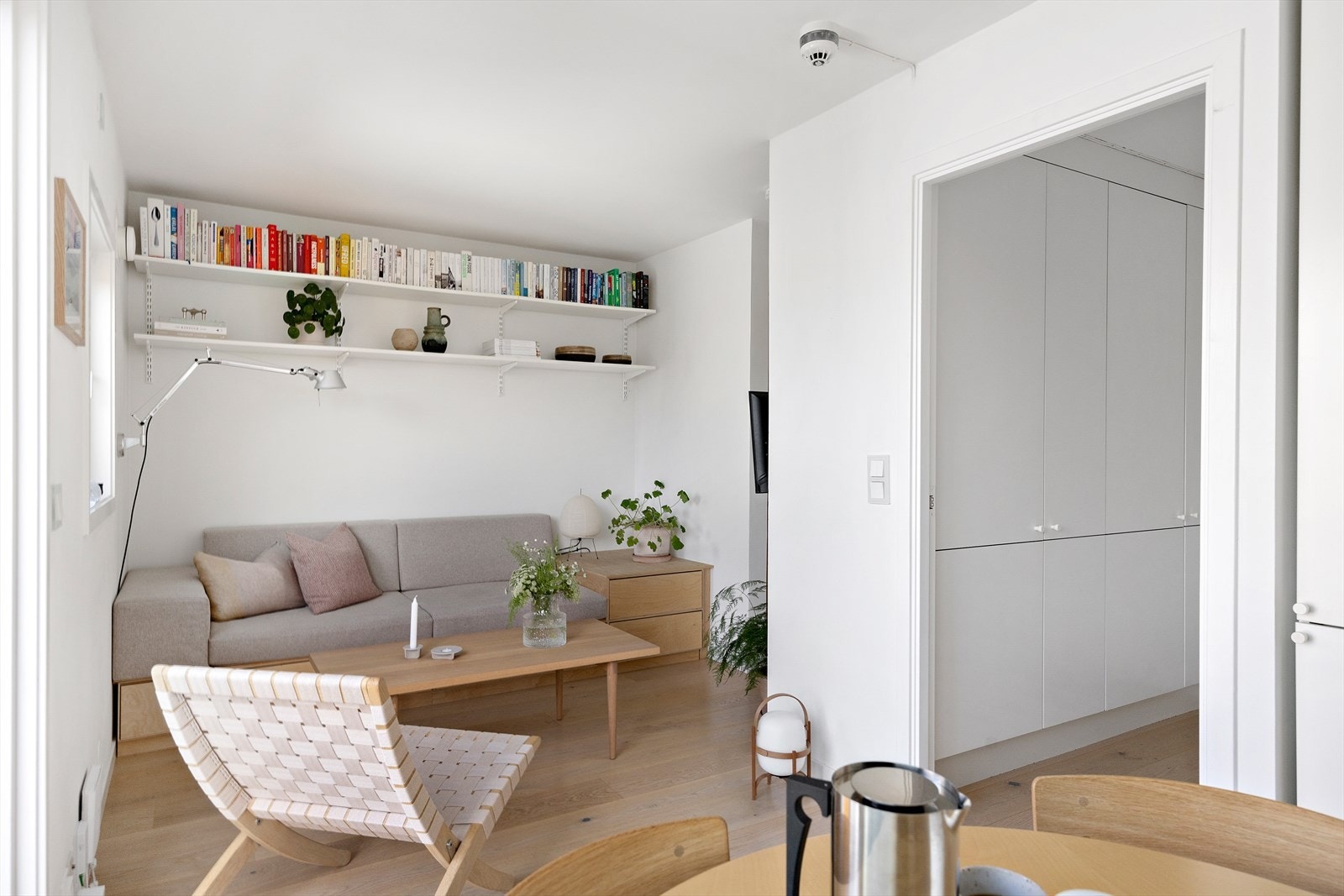 Leiligheten har flere smarte løsninger for optimal utnyttelse. Galleribilde