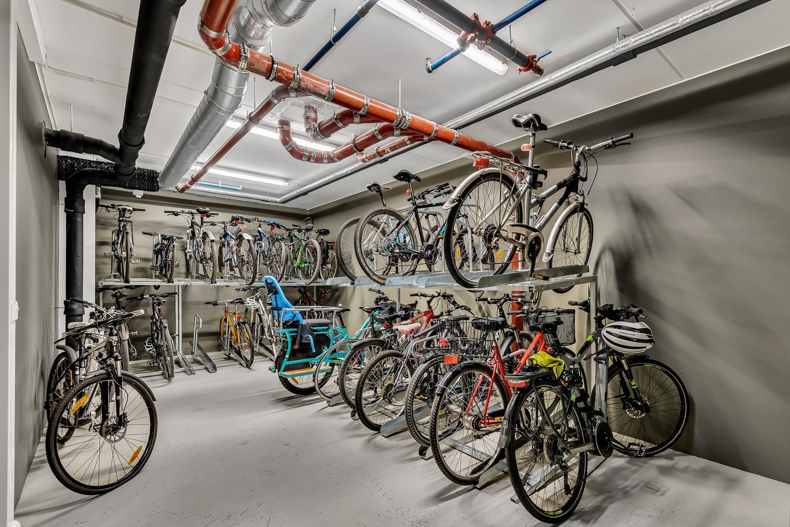 Sykkelbod med mulighet for sykkel-utlån. Galleribilde