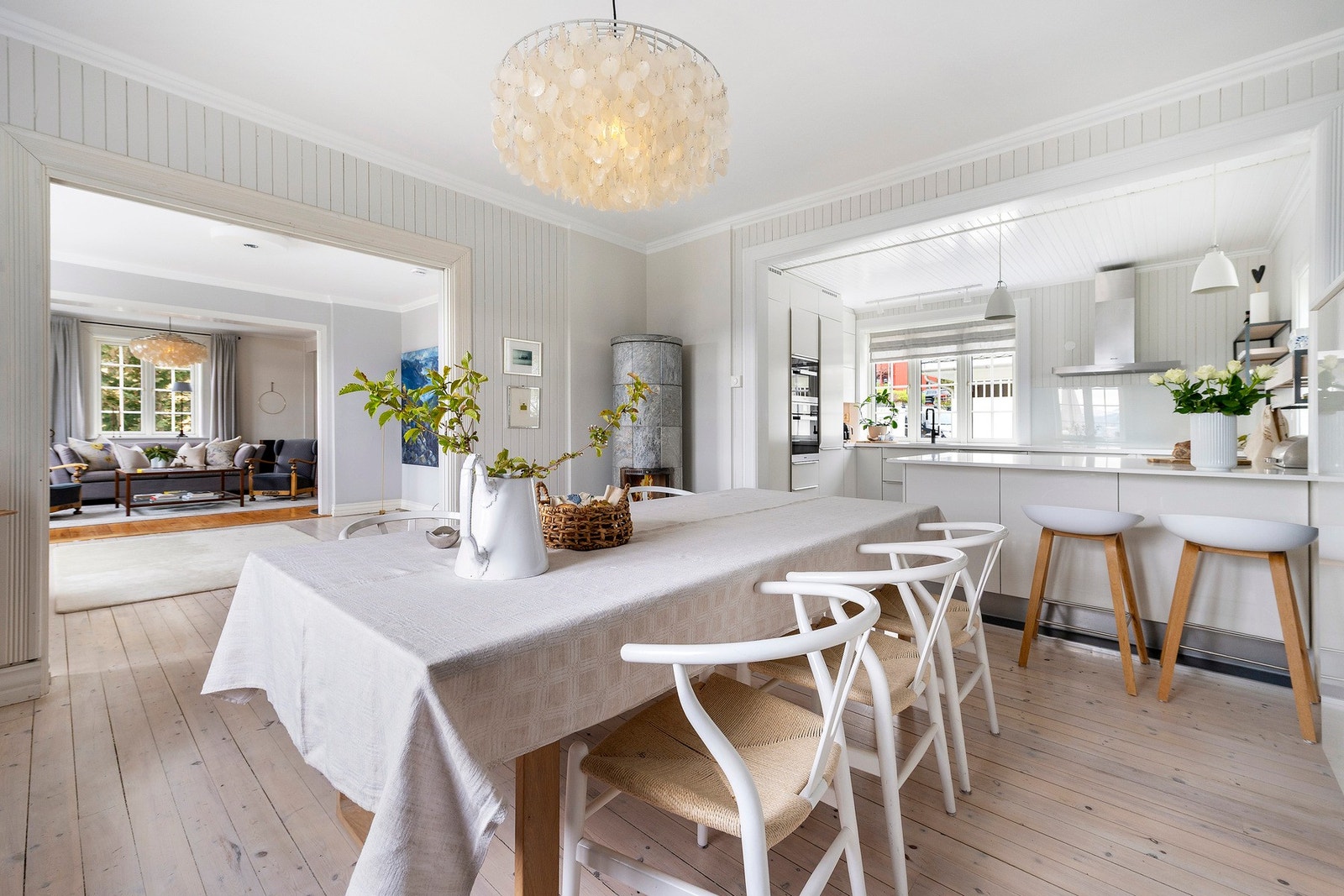 Her kan familien samles til gode måltider. Galleribilde