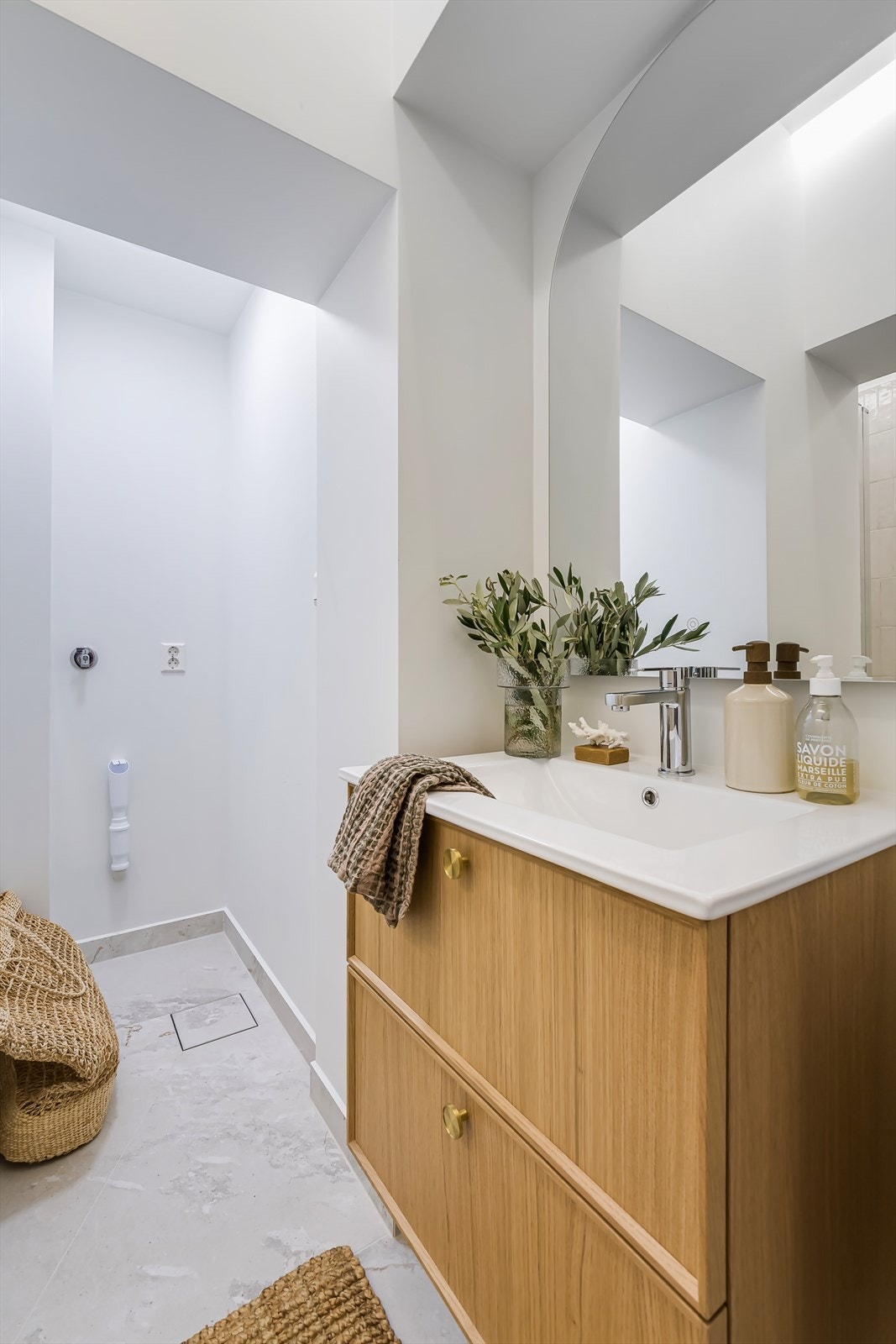 Badet har mekanisk avtrekk. Galleribilde