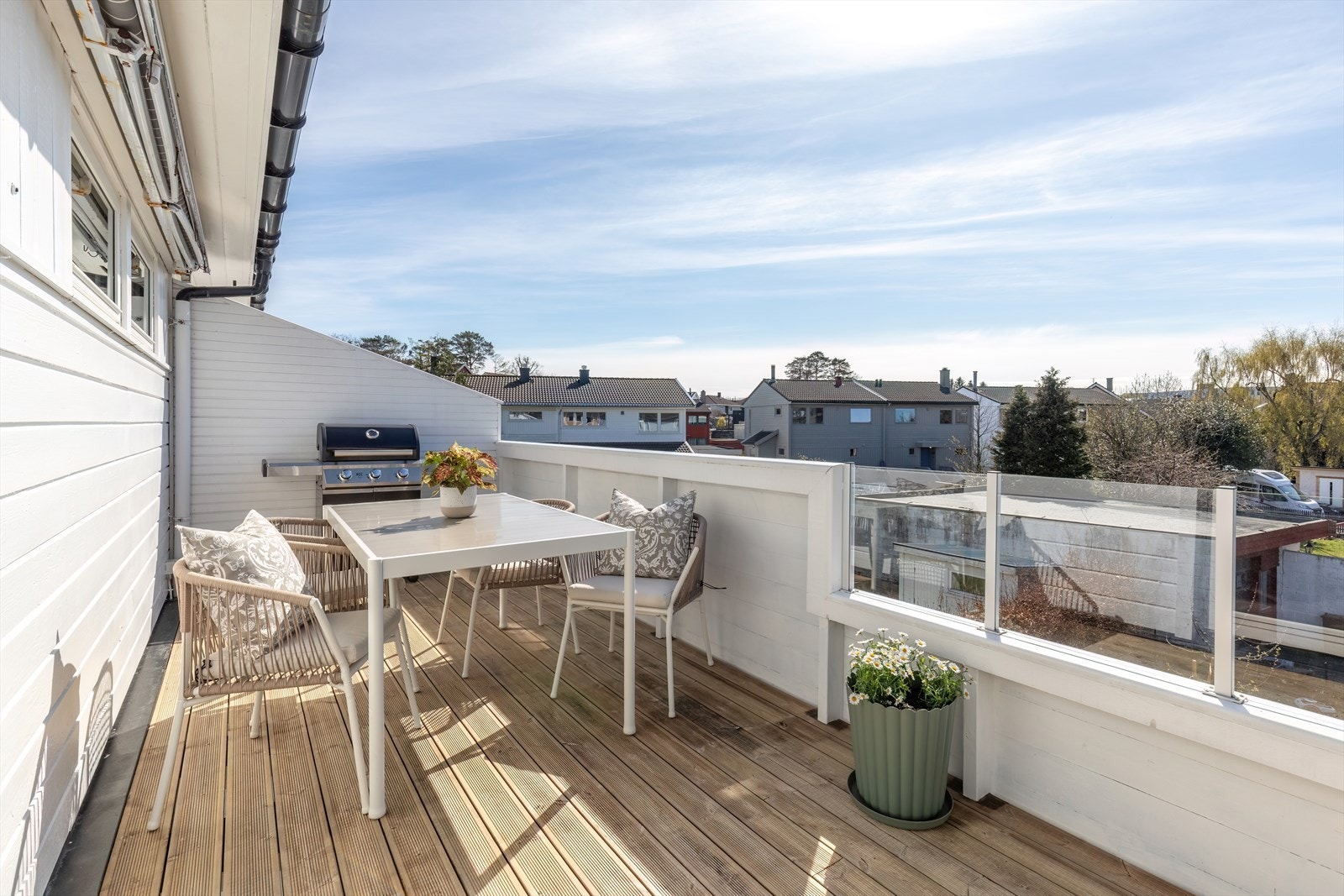 Veranda - vestvendt med gode solforhold Galleribilde