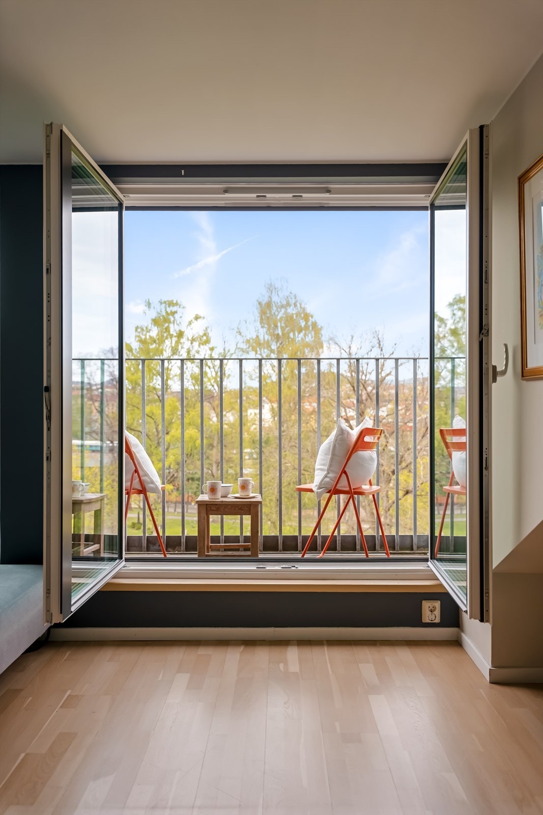 To balkonger med fantastisk utsikt og gode solforhold. Galleribilde