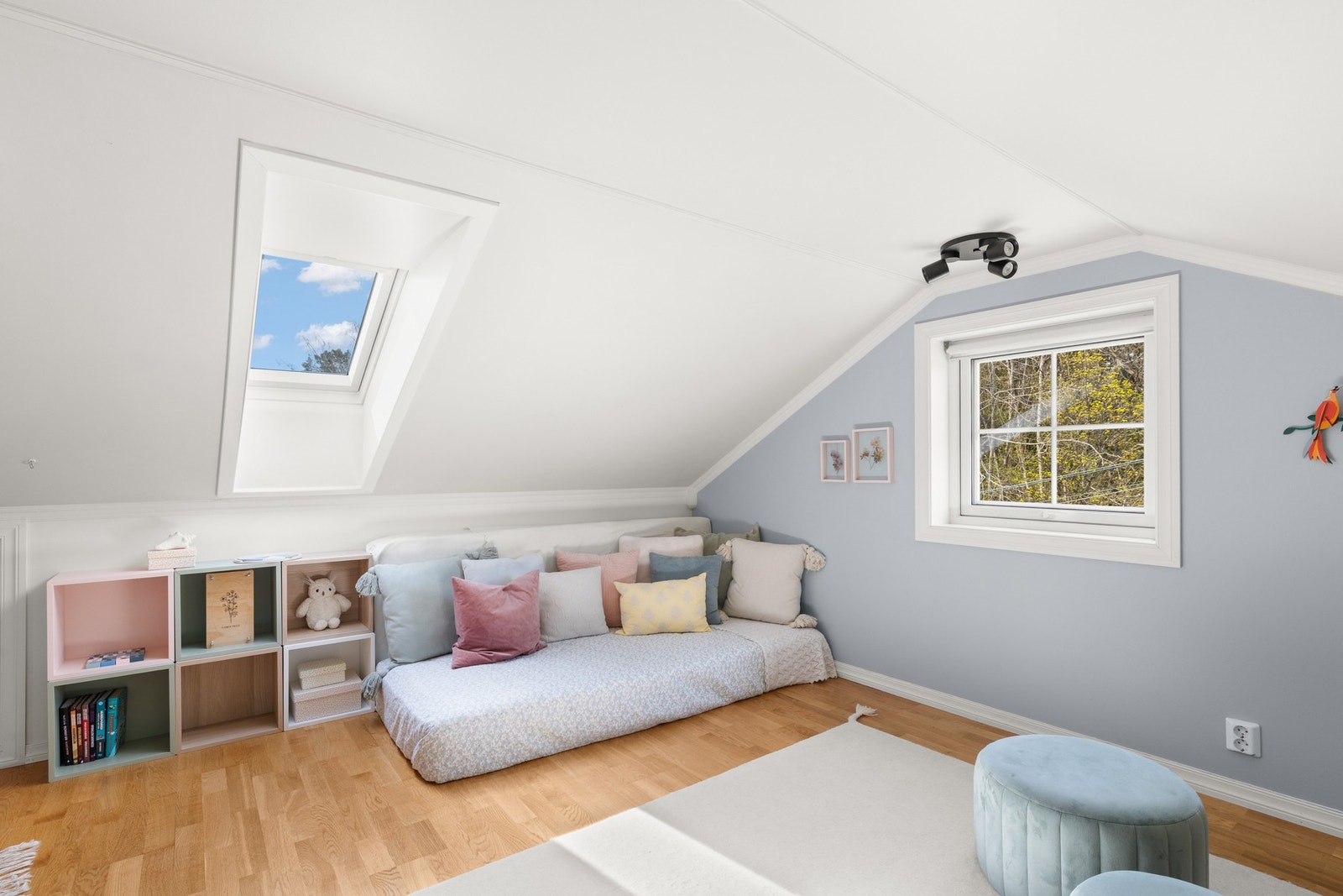 Innredet loft. Galleribilde