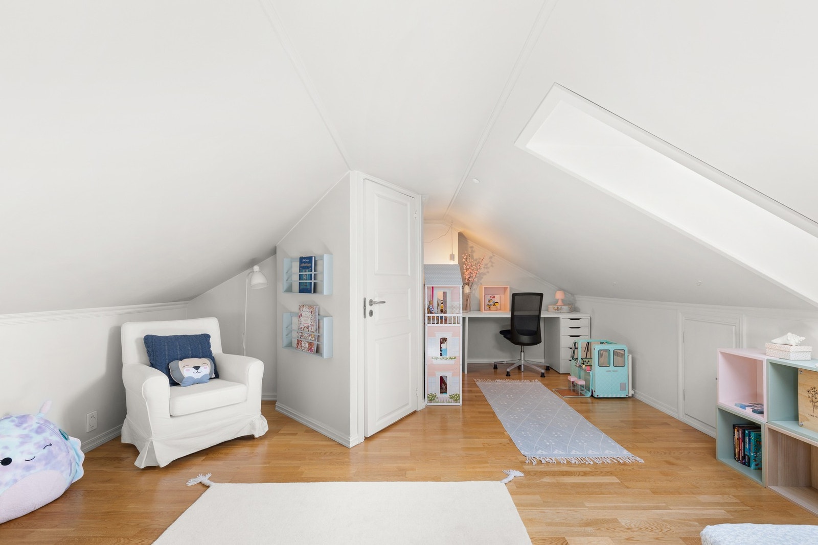 Innredet loft. Galleribilde