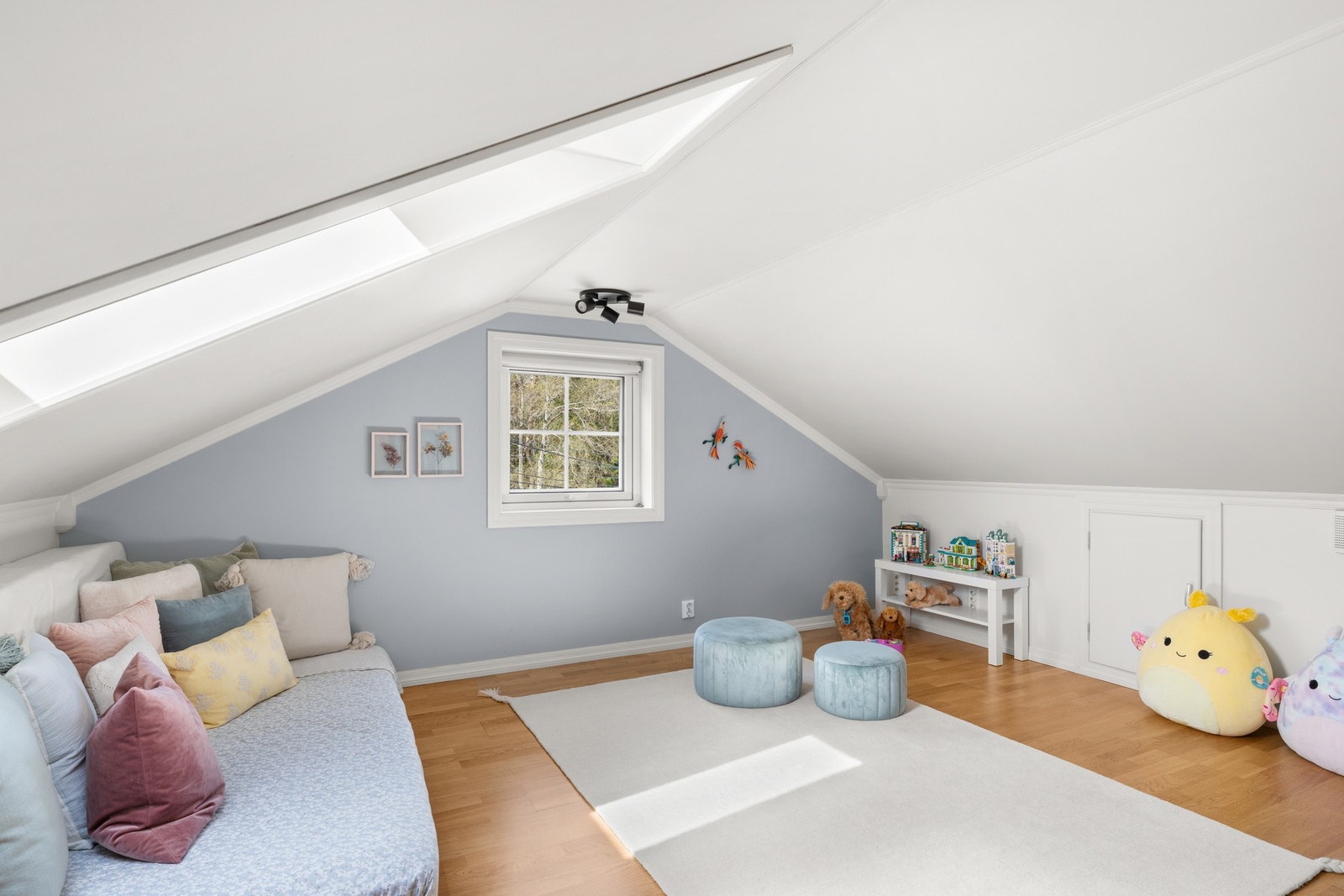 Innredet loft. Galleribilde