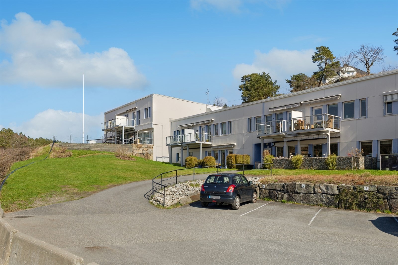 Pent opparbeidet uteområder Galleribilde