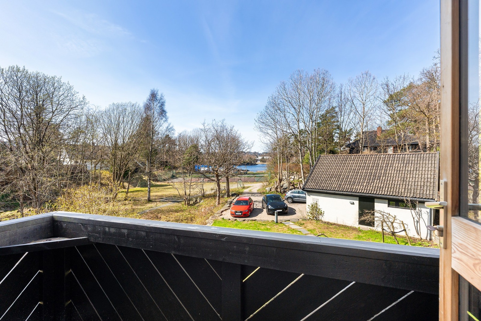Utsikt fra hovedsoverommet Galleribilde