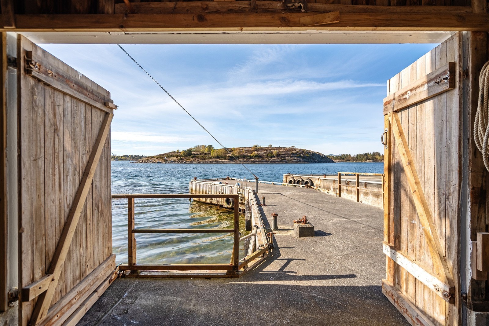 Naustet - Her er det lett å trives. Foto: Hanne Tolleshaug Galleribilde