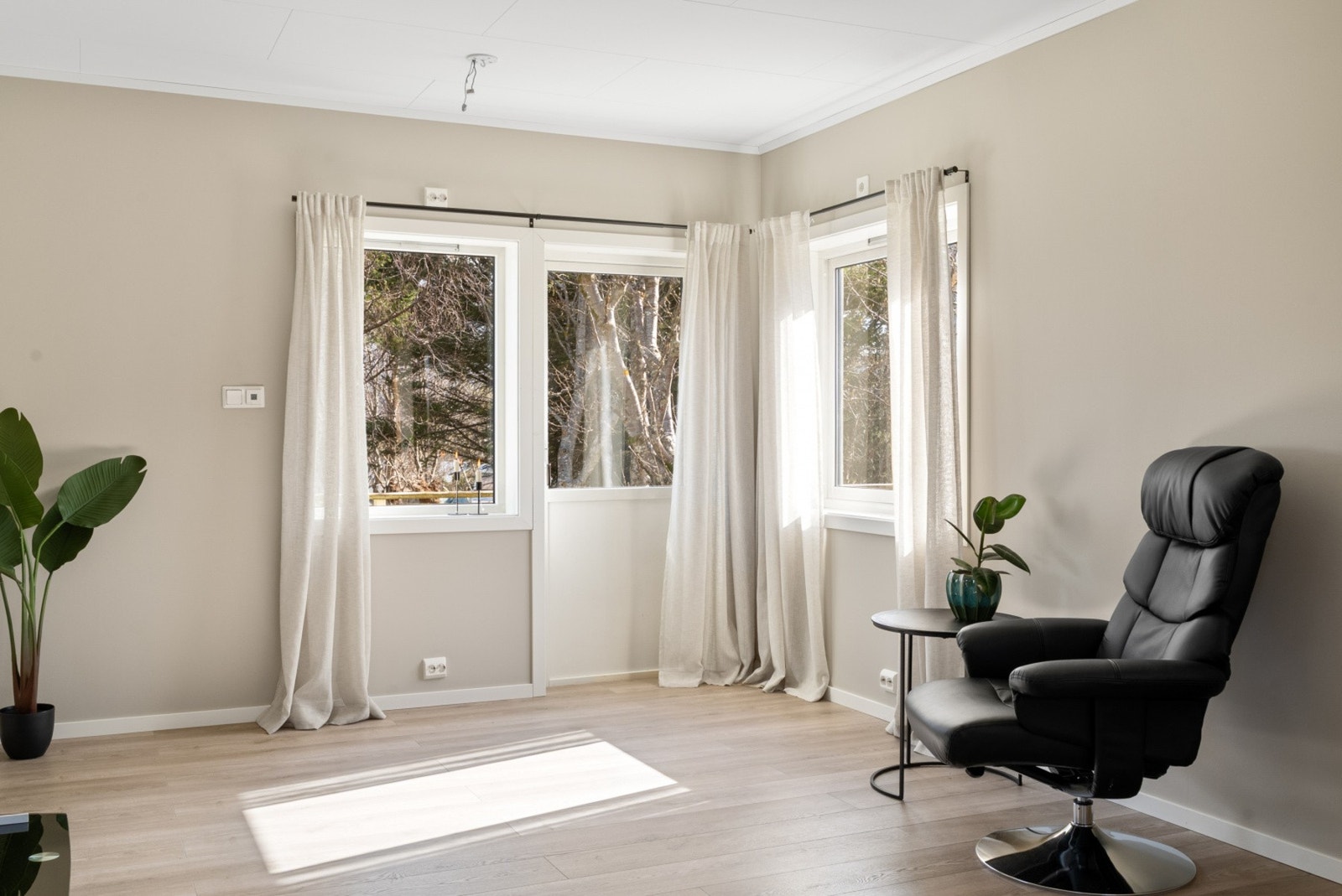 Her er det flere soner for avslapning og hygge. Galleribilde